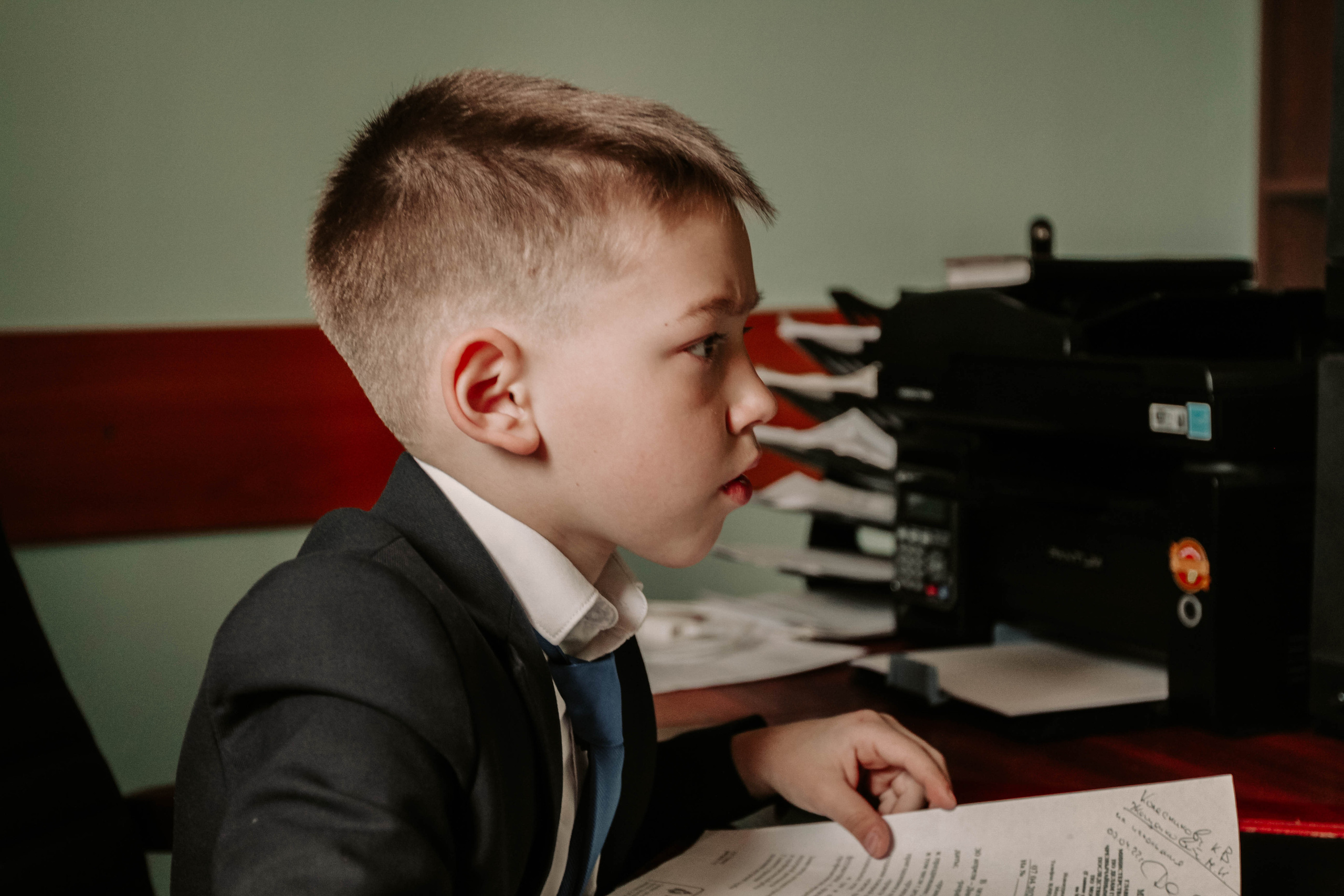 Маленький директор. Колесникова Татьяна. Фотограф новорожденных Щёлково, Москва, Королев