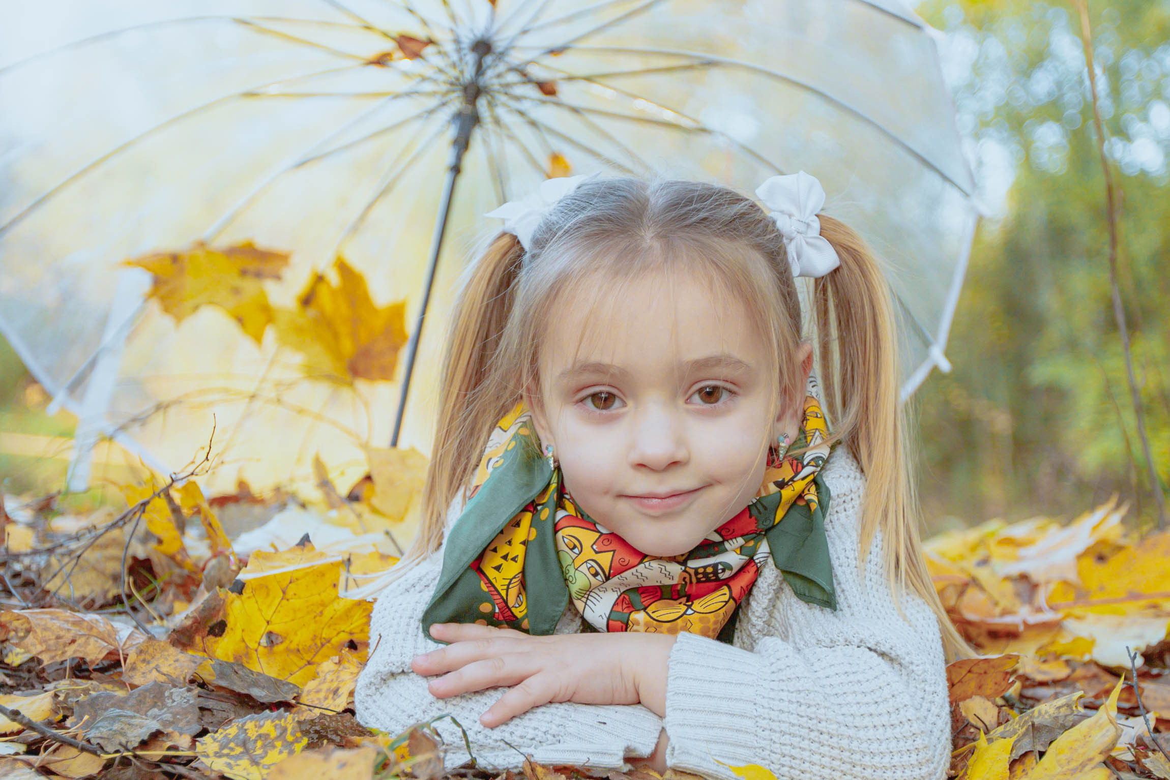 Желтая осень. Колесникова Татьяна. Фотограф новорожденных Щёлково, Москва, Королев