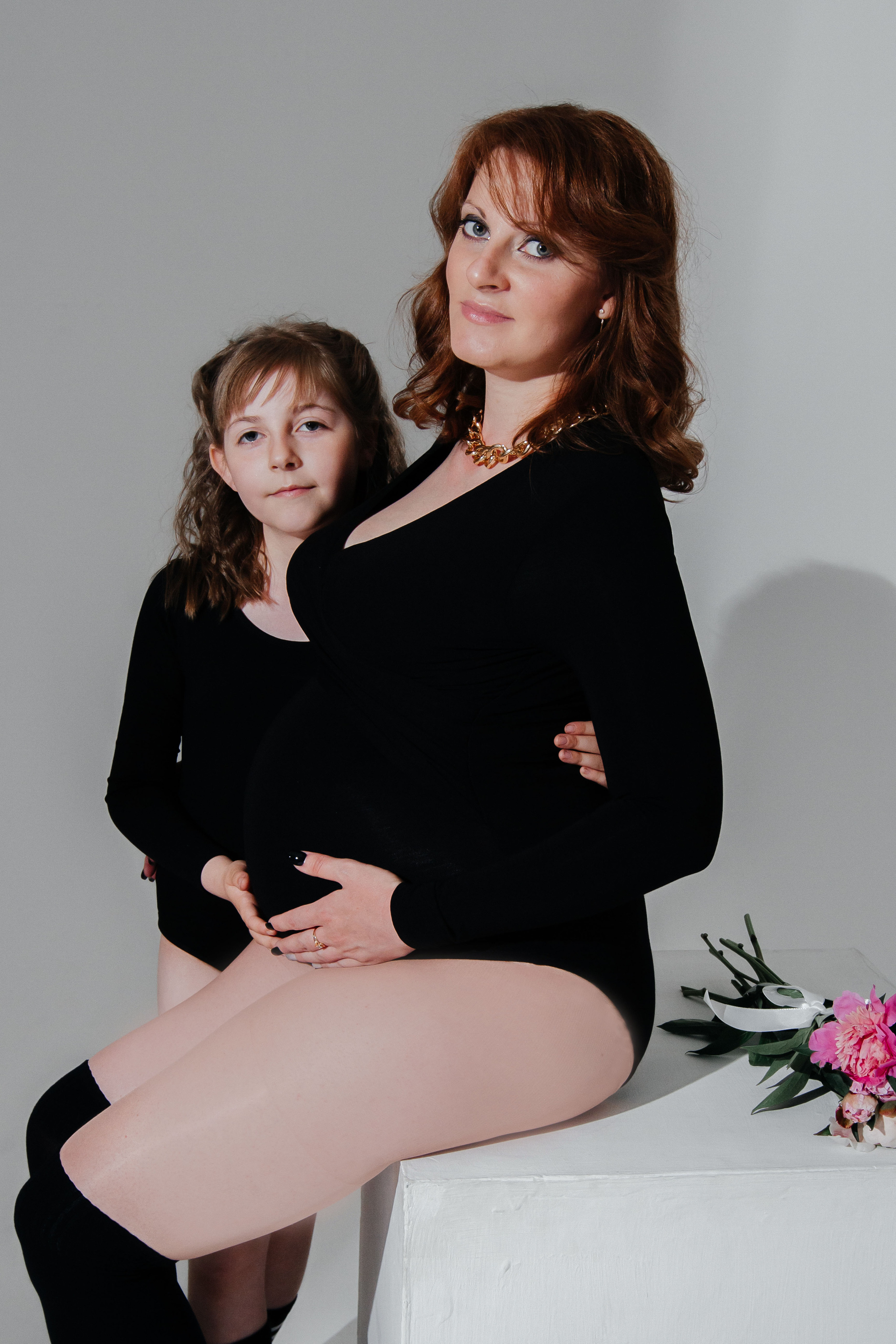 Мама с дочкой. Колесникова Татьяна. Фотограф новорожденных Щёлково, Москва, Королев