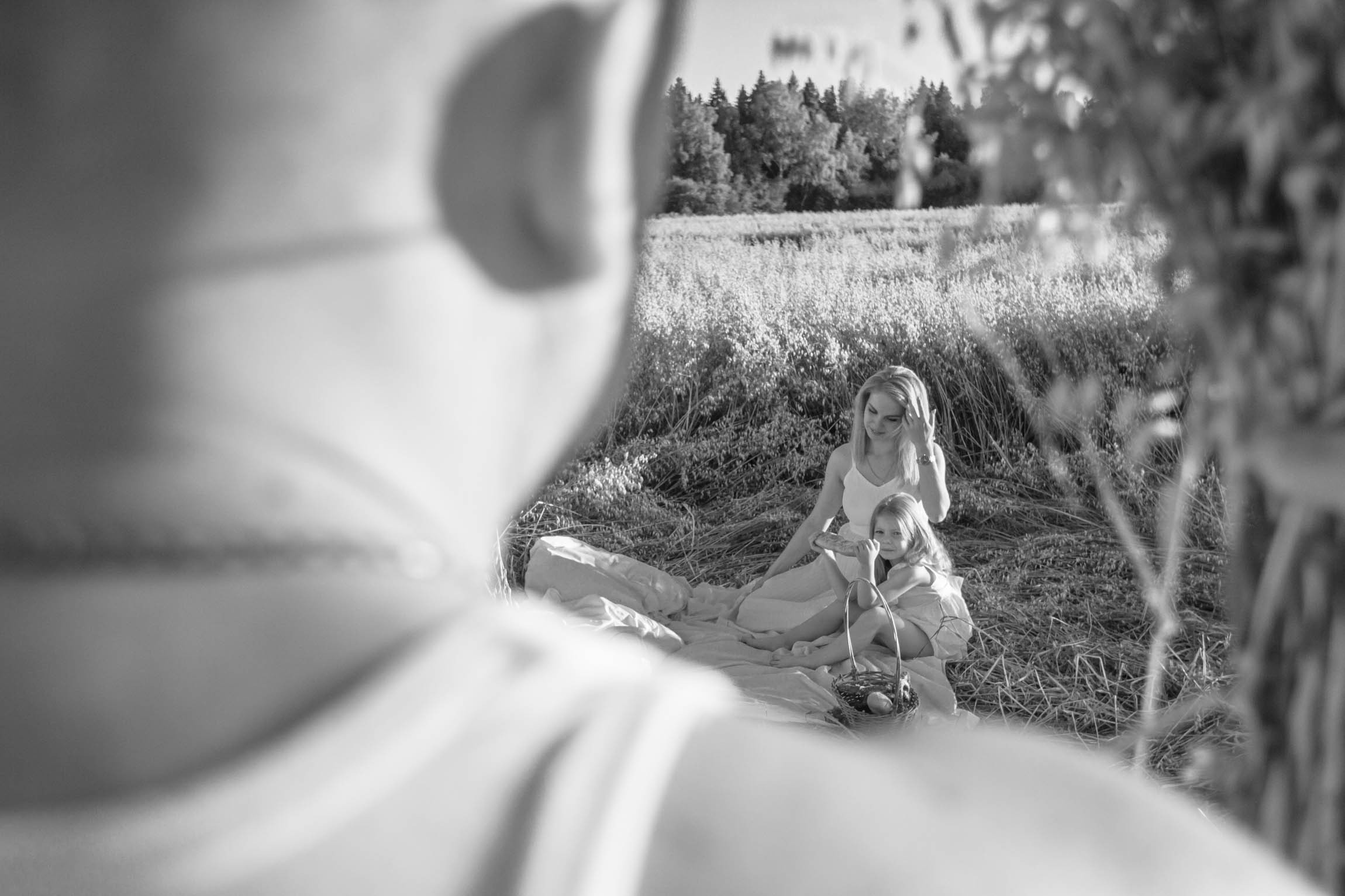 В Поле. Колесникова Татьяна. Фотограф новорожденных Щёлково, Москва, Королев