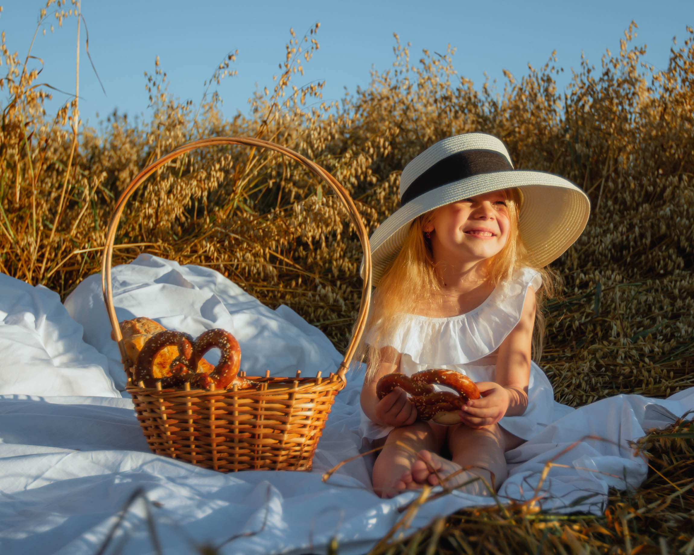 В Поле. Колесникова Татьяна. Фотограф новорожденных Щёлково, Москва, Королев