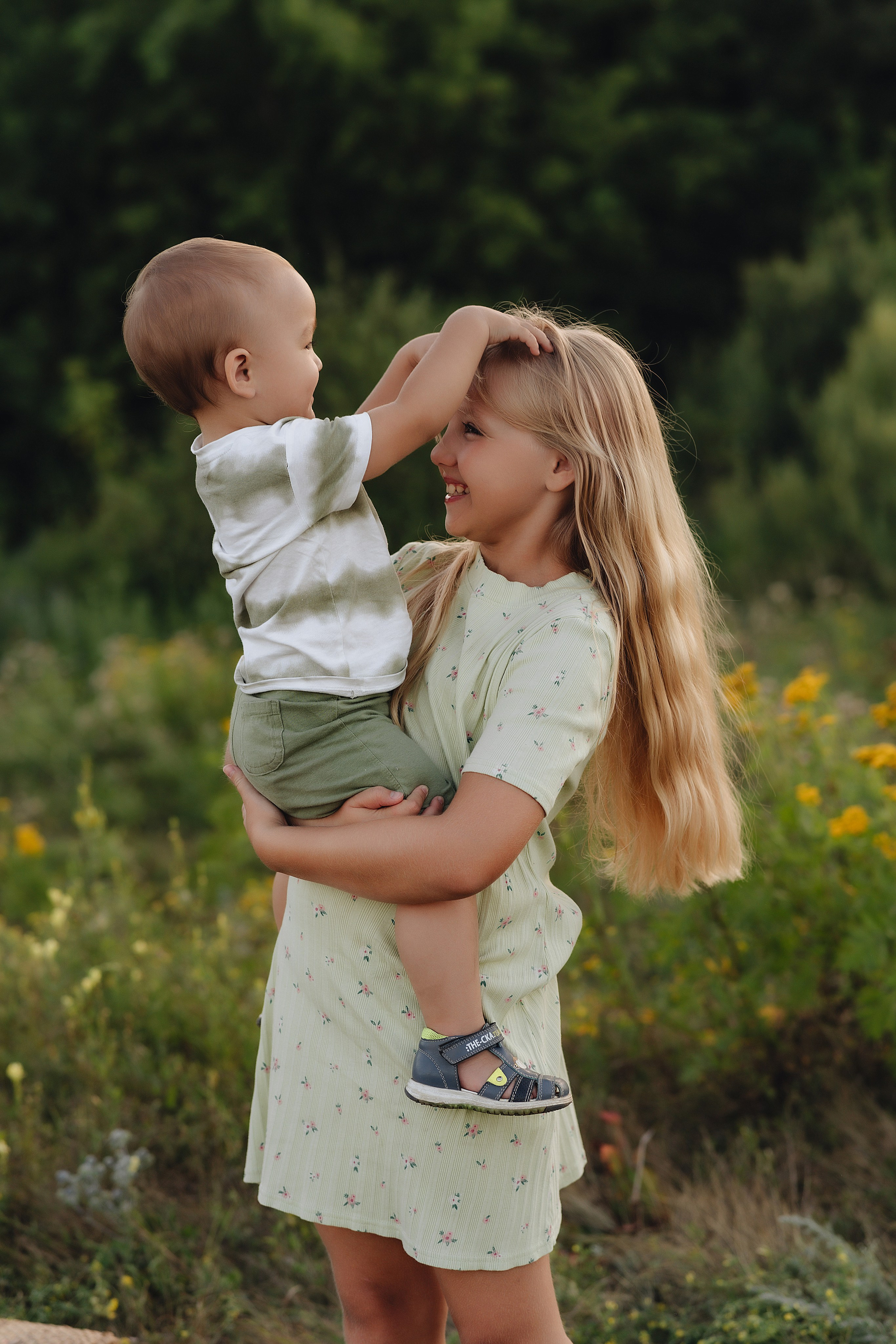 Семейная съемка на закате. Фотограф Карина Шмулёва. Воронеж и область