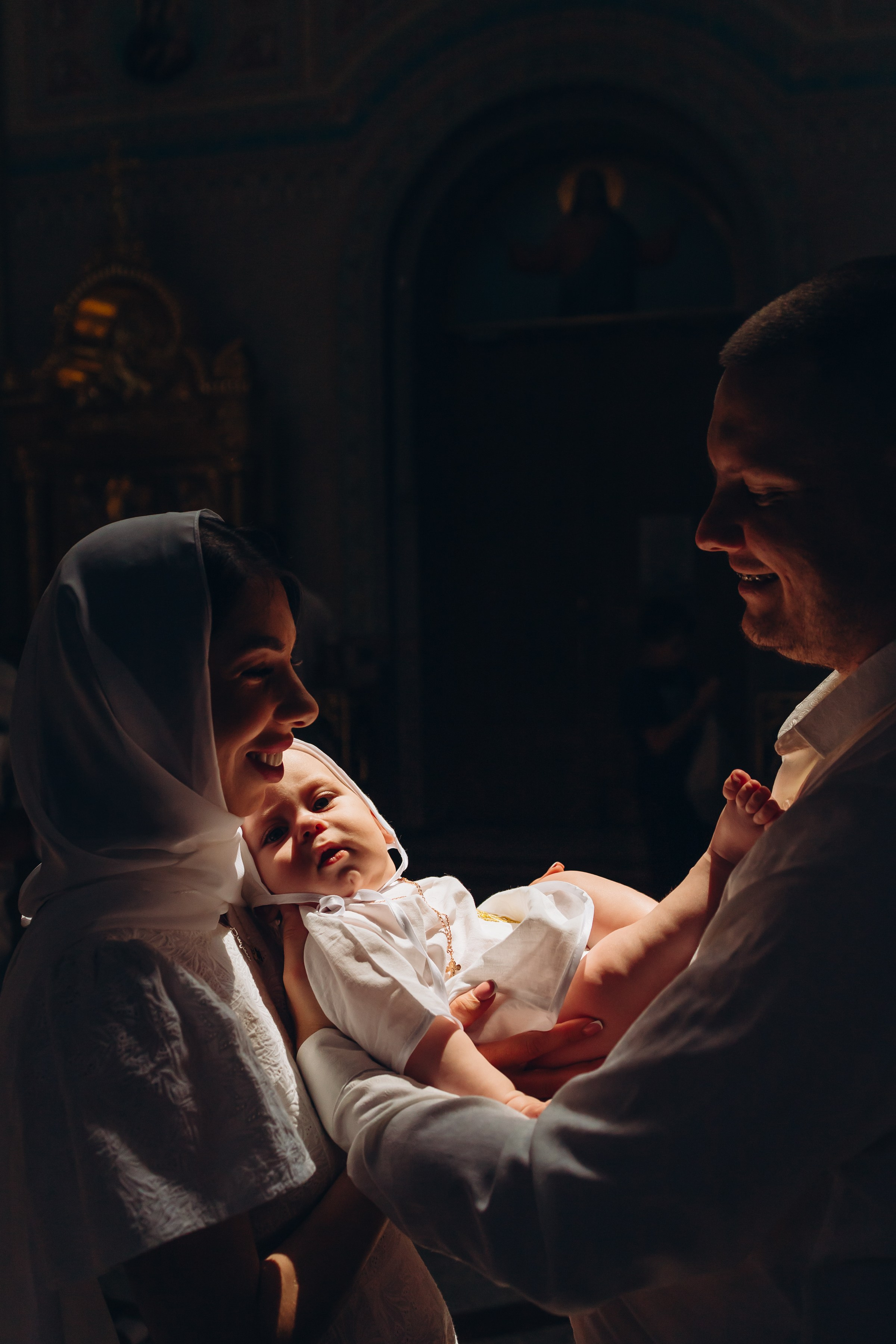 Крещение Давида. Семейный фотограф в Волгодонске Краченцева Анна