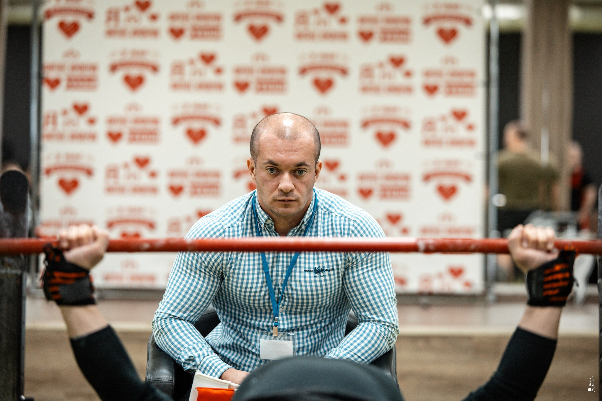 Турнир по жиму лёжа. Портретный фотограф Денис Милютин