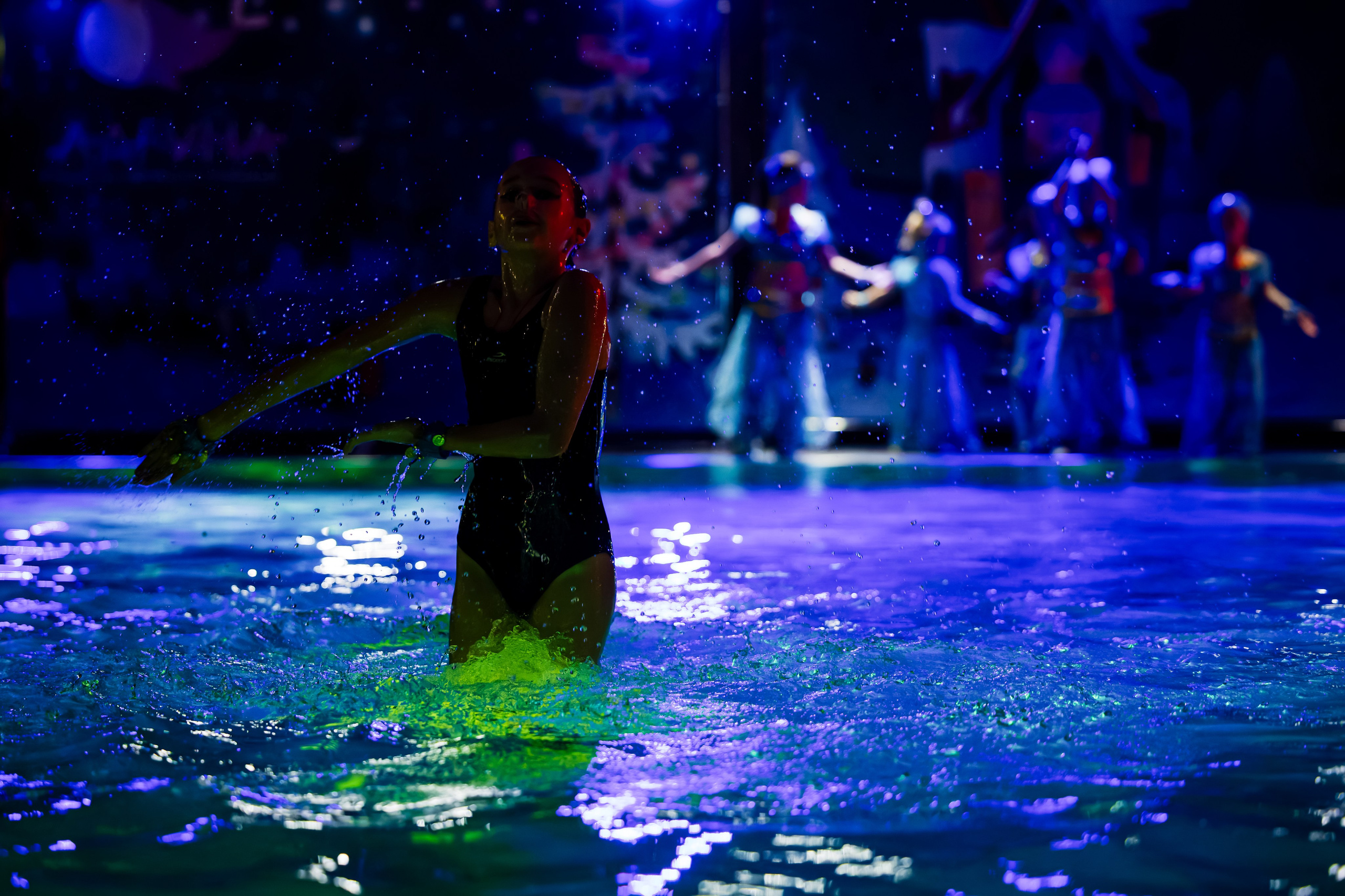 Синхронное плавание. Репортажный фотограф в Москве Екатерина Якель