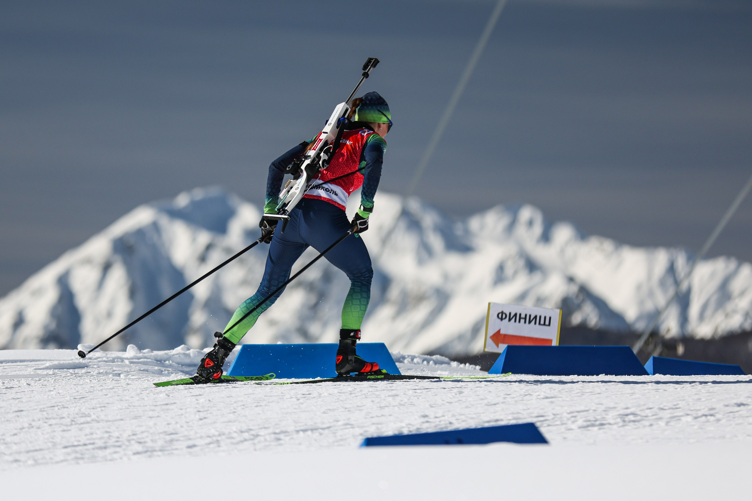 Биатлон спринт