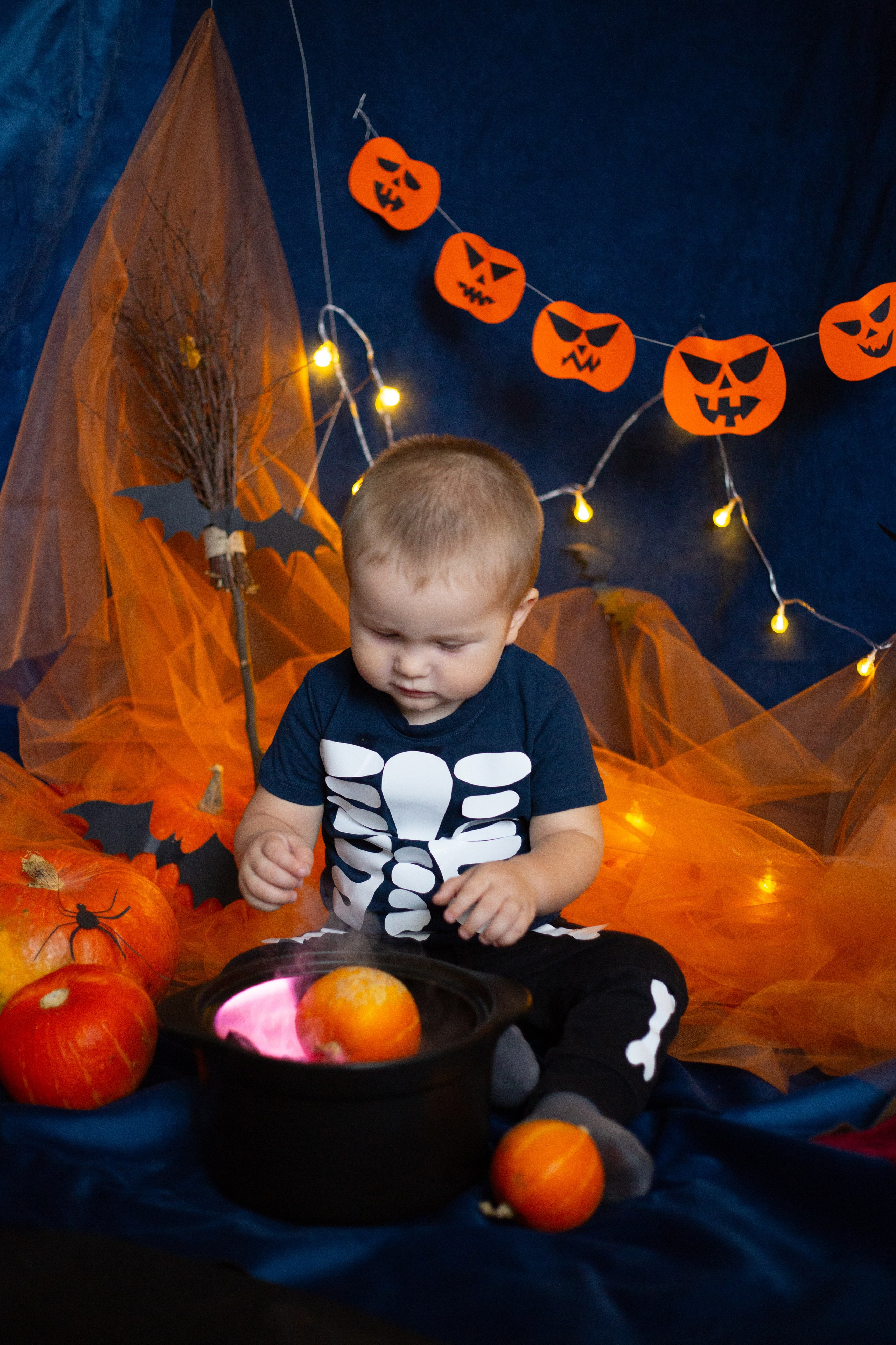 Хэллоуин. Домашняя съёмка