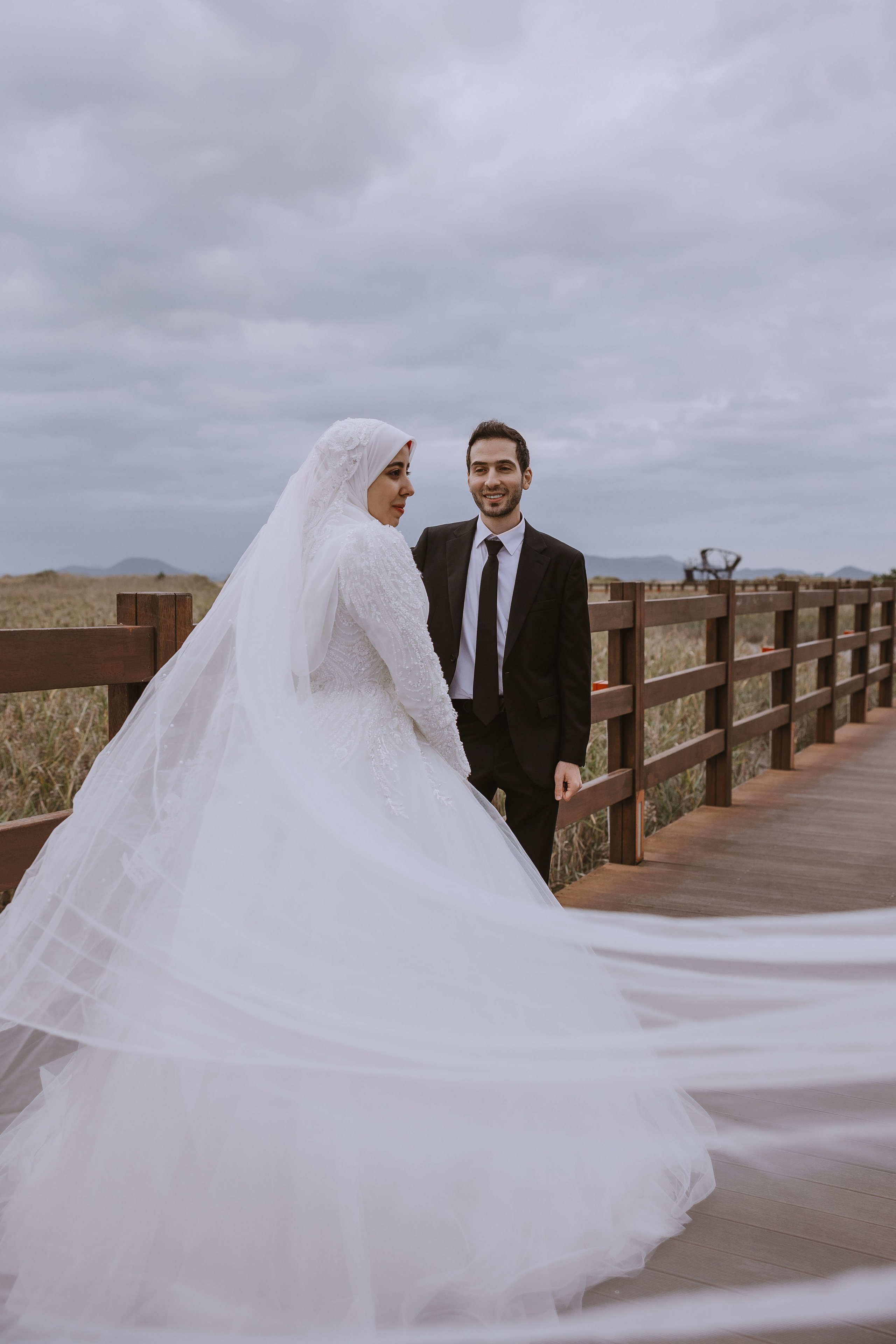 Beautiful Muslim wedding in South Korea, Busan. Your photographer in Busan (South Korea) Aleksandra Anufriy