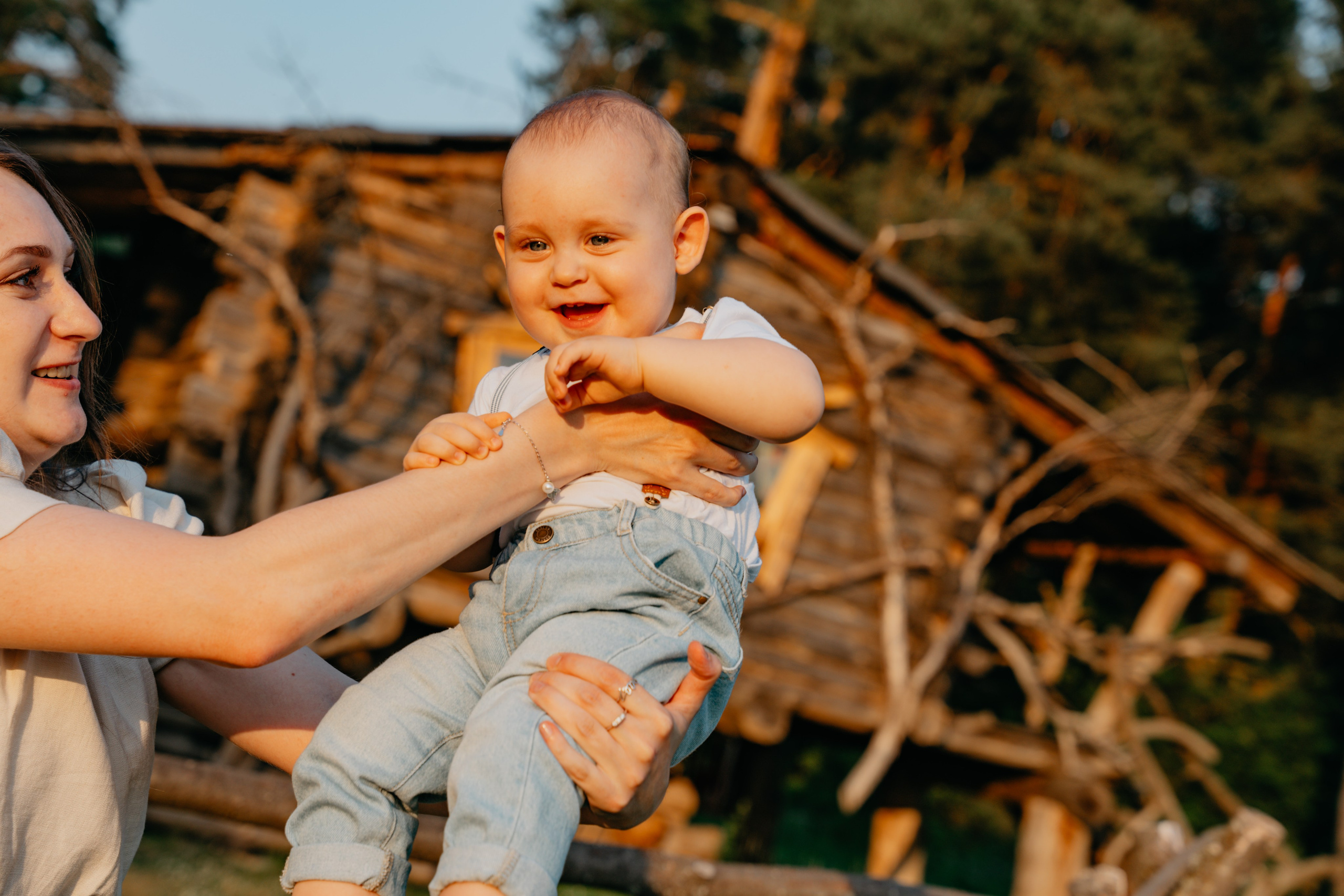 Денису 1 годик. Заречный парк