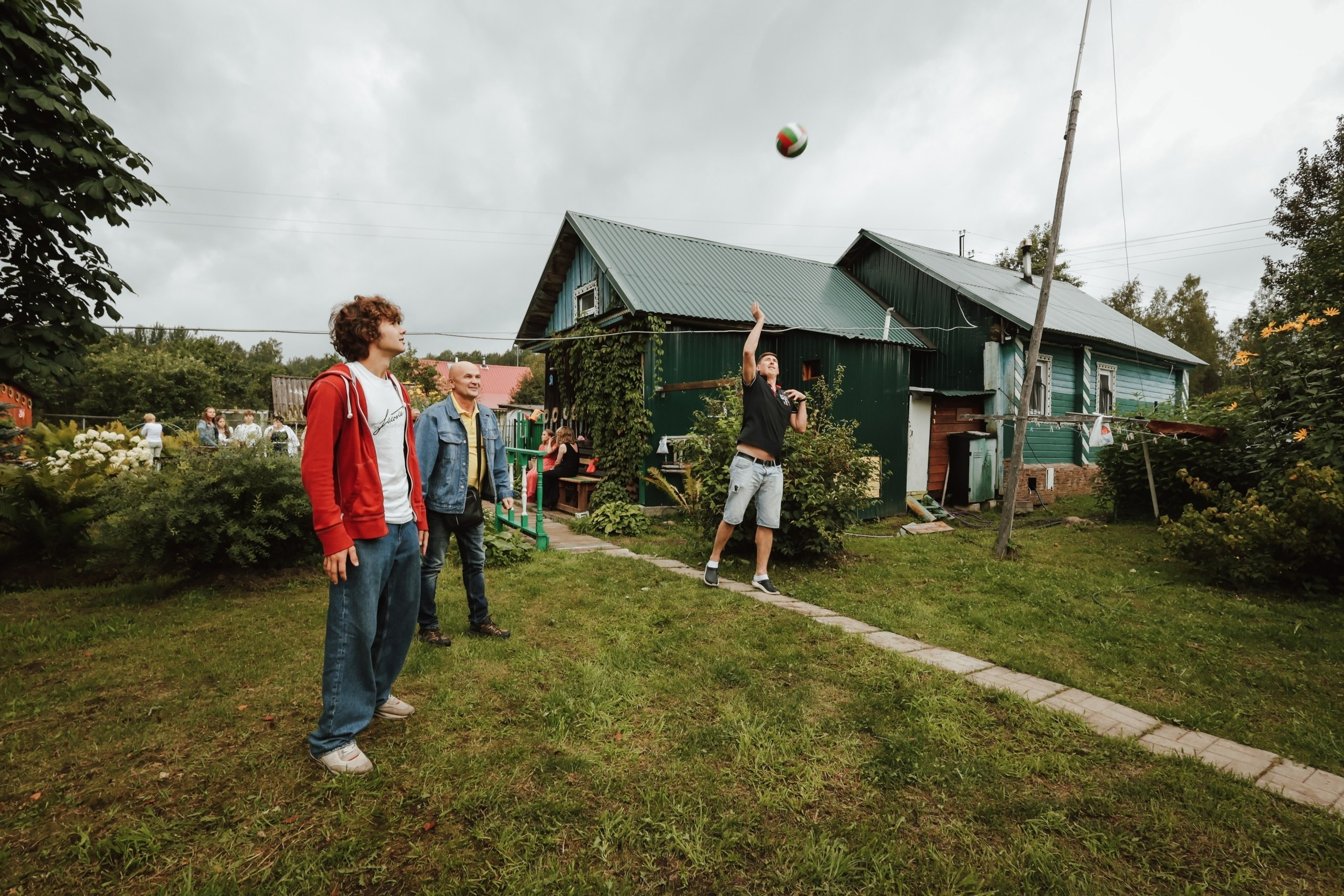 Юбилей в деревне. Семейный Life style фотограф в Великом Новгороде Юлия Ефимова