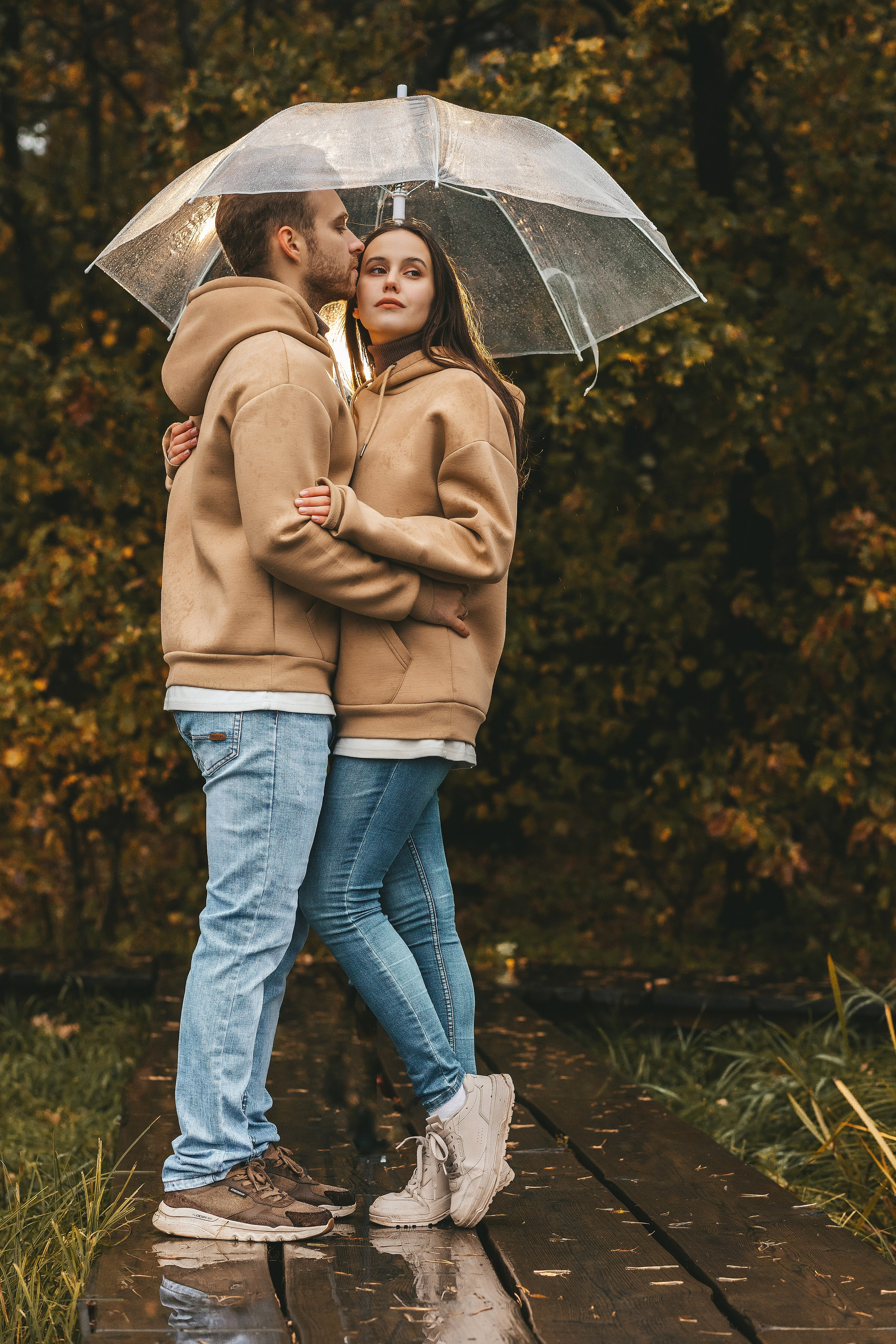 Осенняя LOVE STORY в парке. Семейный и женский фотограф в Москве Надежда Воробьева