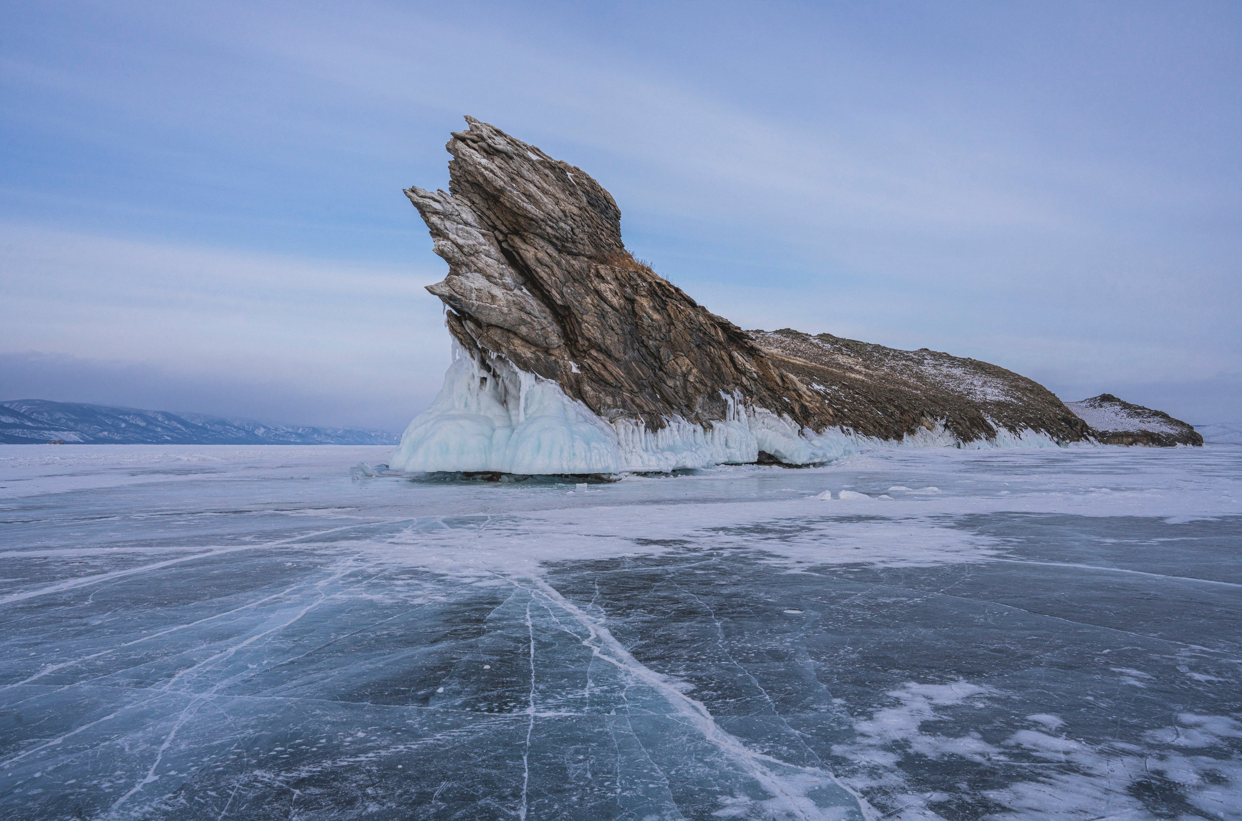 Байкал (март 2021). Фотограф Сергей Танков