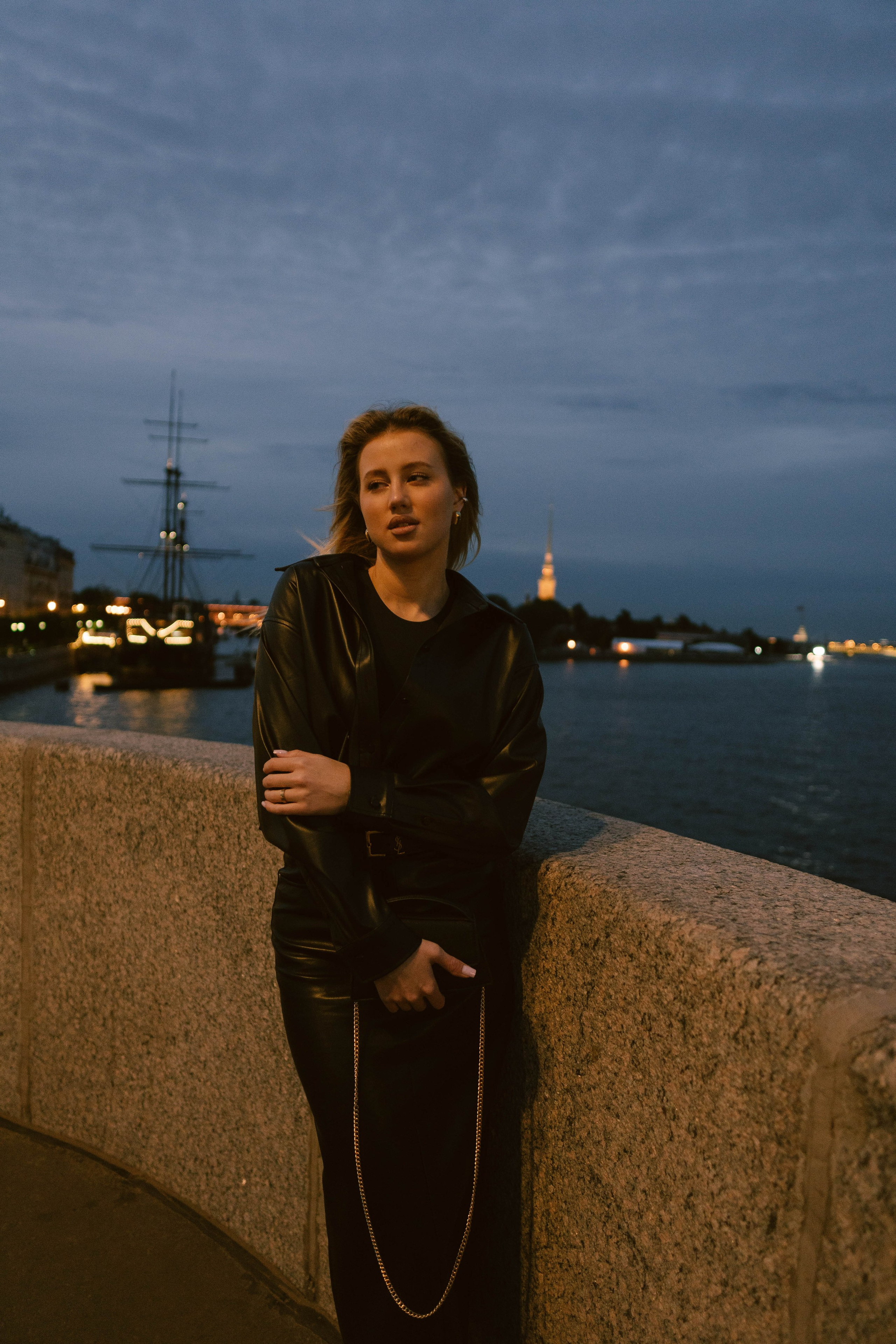 Даша и ночной Петербург. Фотограф в Санкт-Петербурге Головина Анастасия