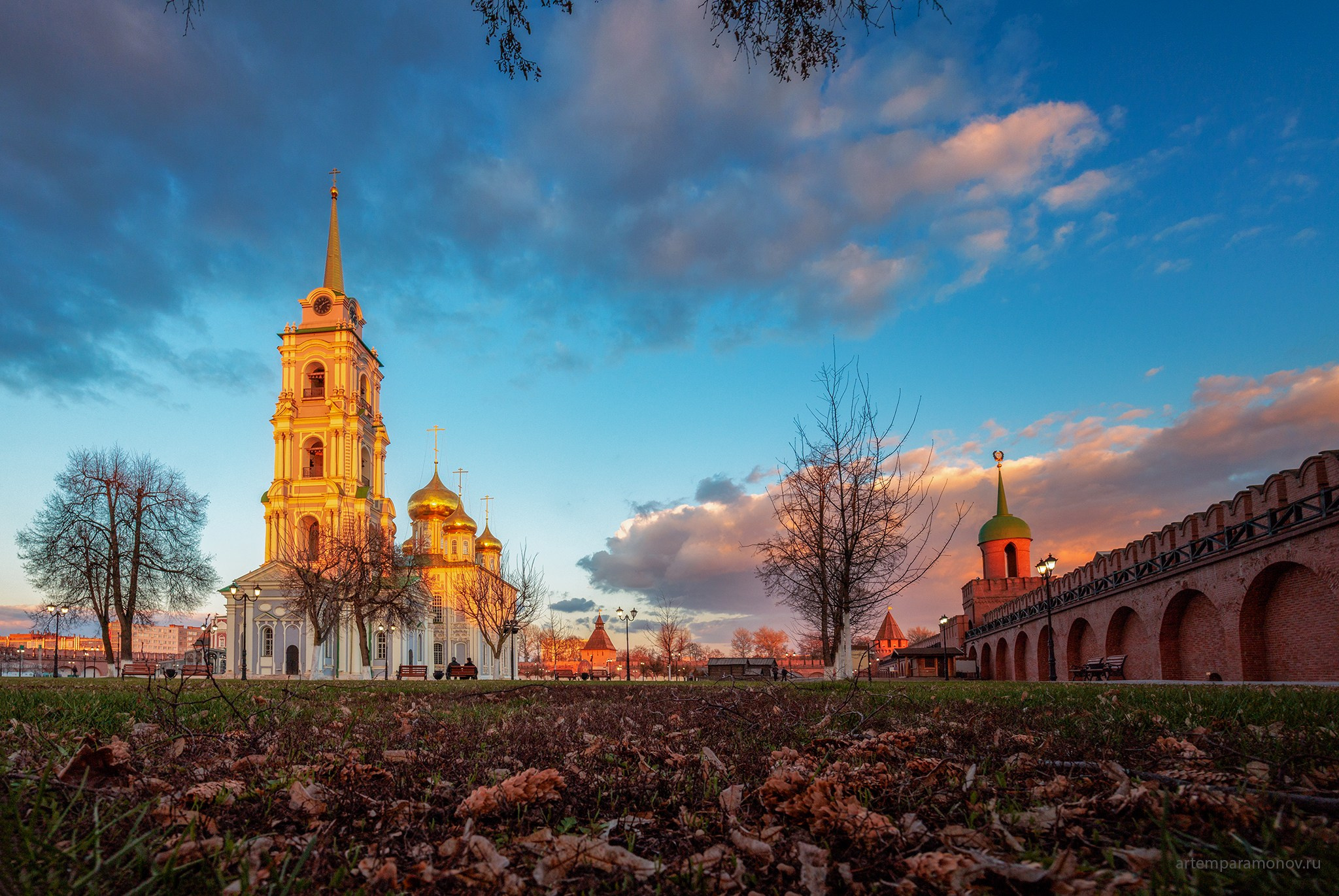 Тульский Кремль на закате. Фотограф Артём Парамонов