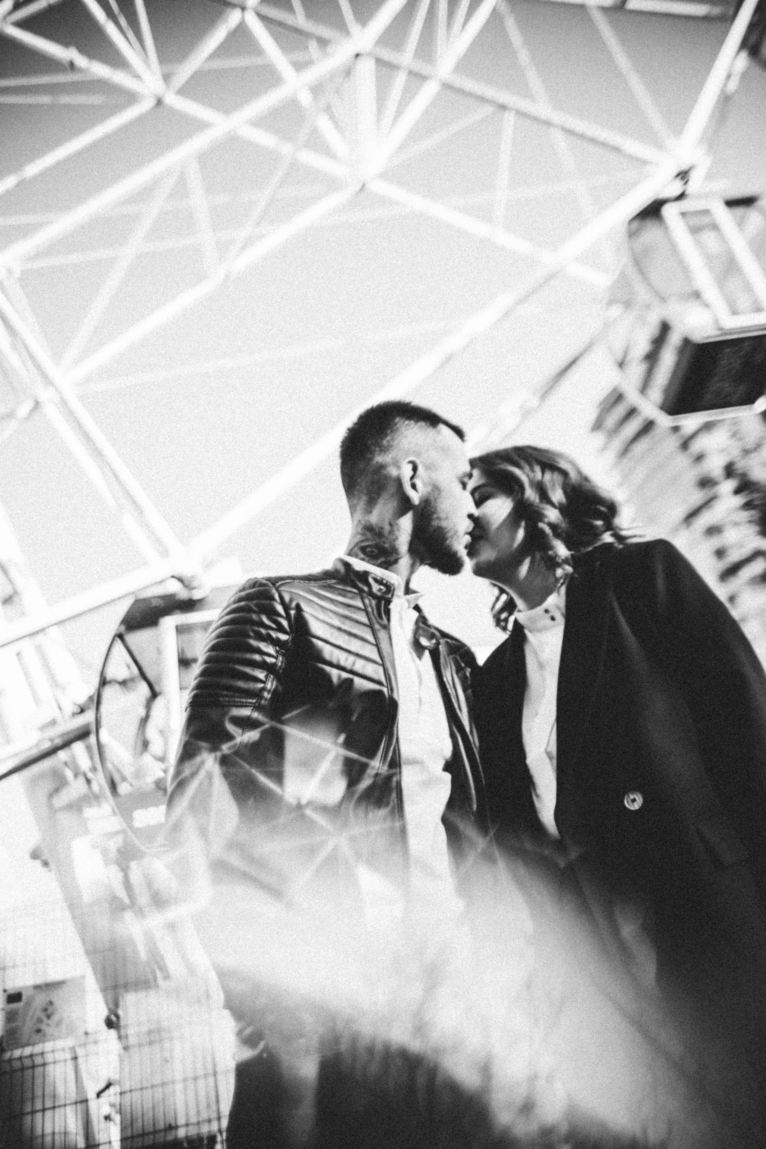 У Колеса обозрения. Фотограф в Нижнем Новгороде