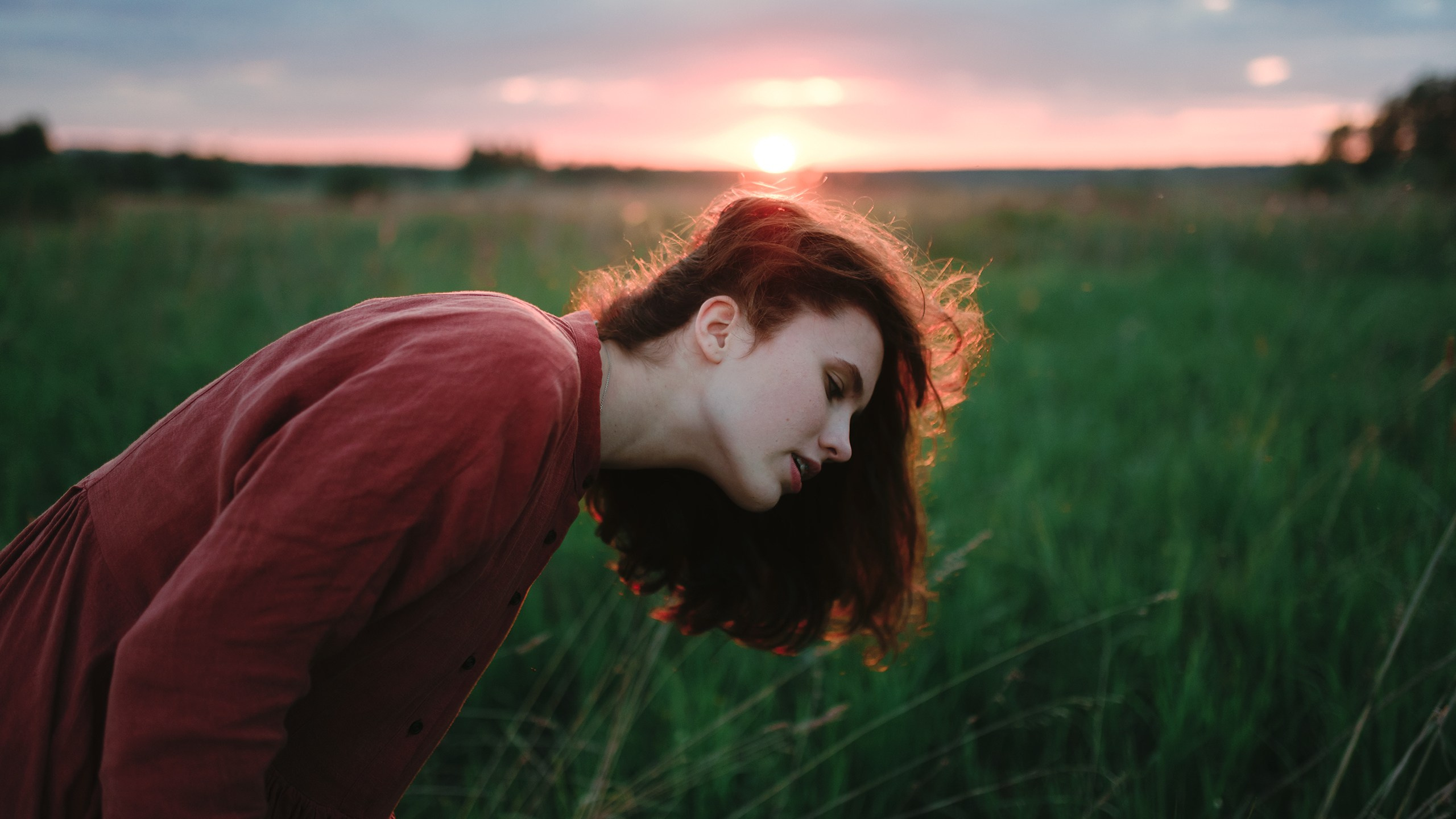 Алый закат. Komonev