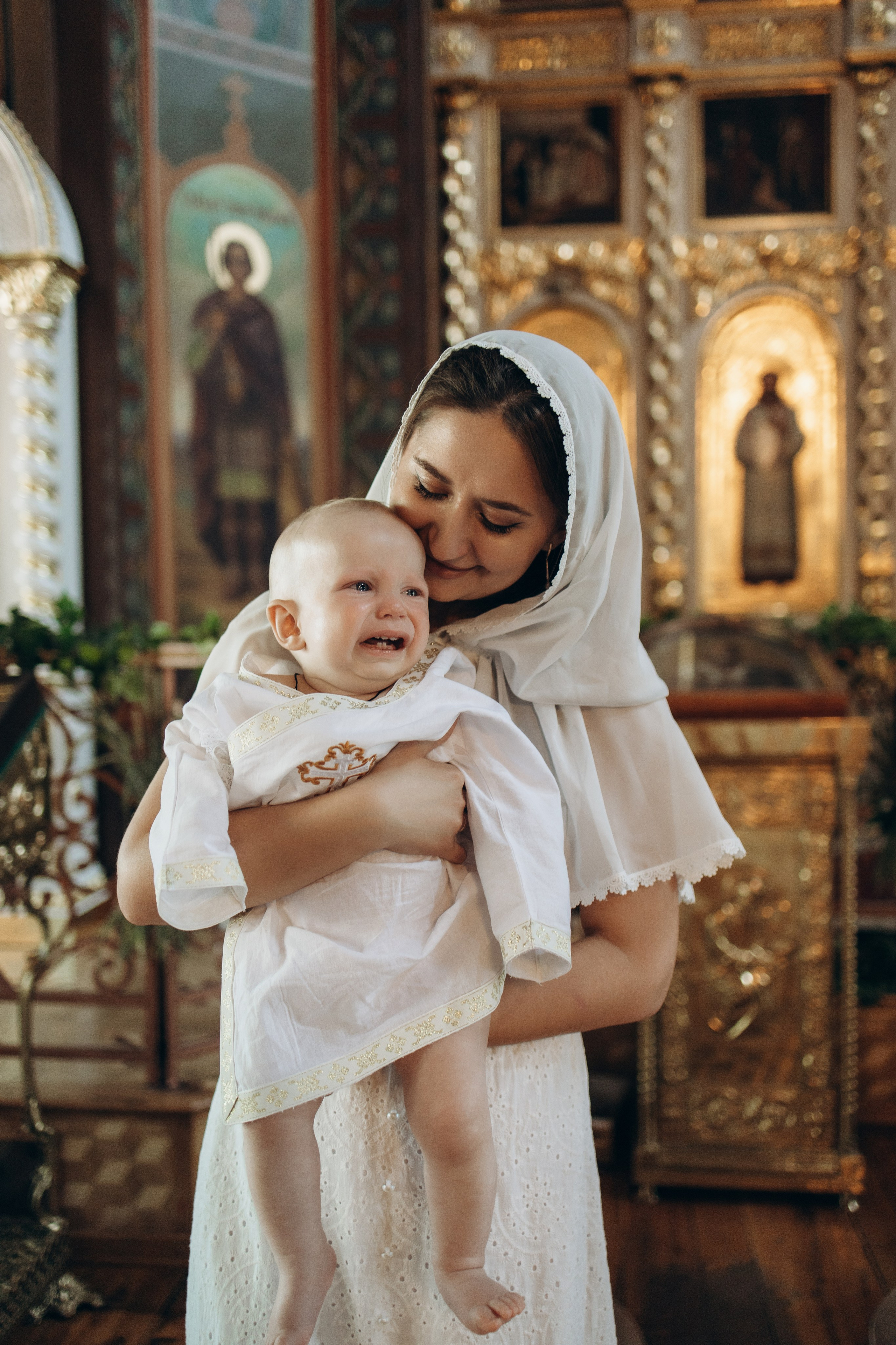 Двойное крещение Анны и Саши. Самый теплый фотограф в Краснодаре Рябоконь Ксения