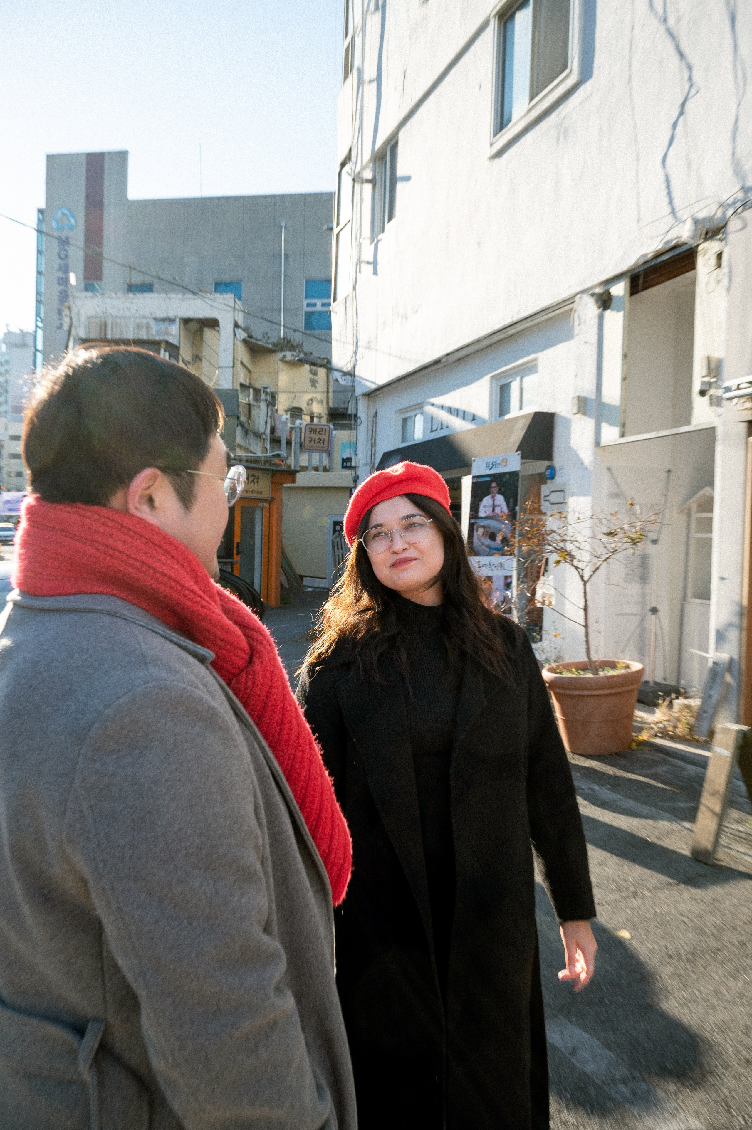 Aigul with husband. Busan photographer | Фотограф Пусан