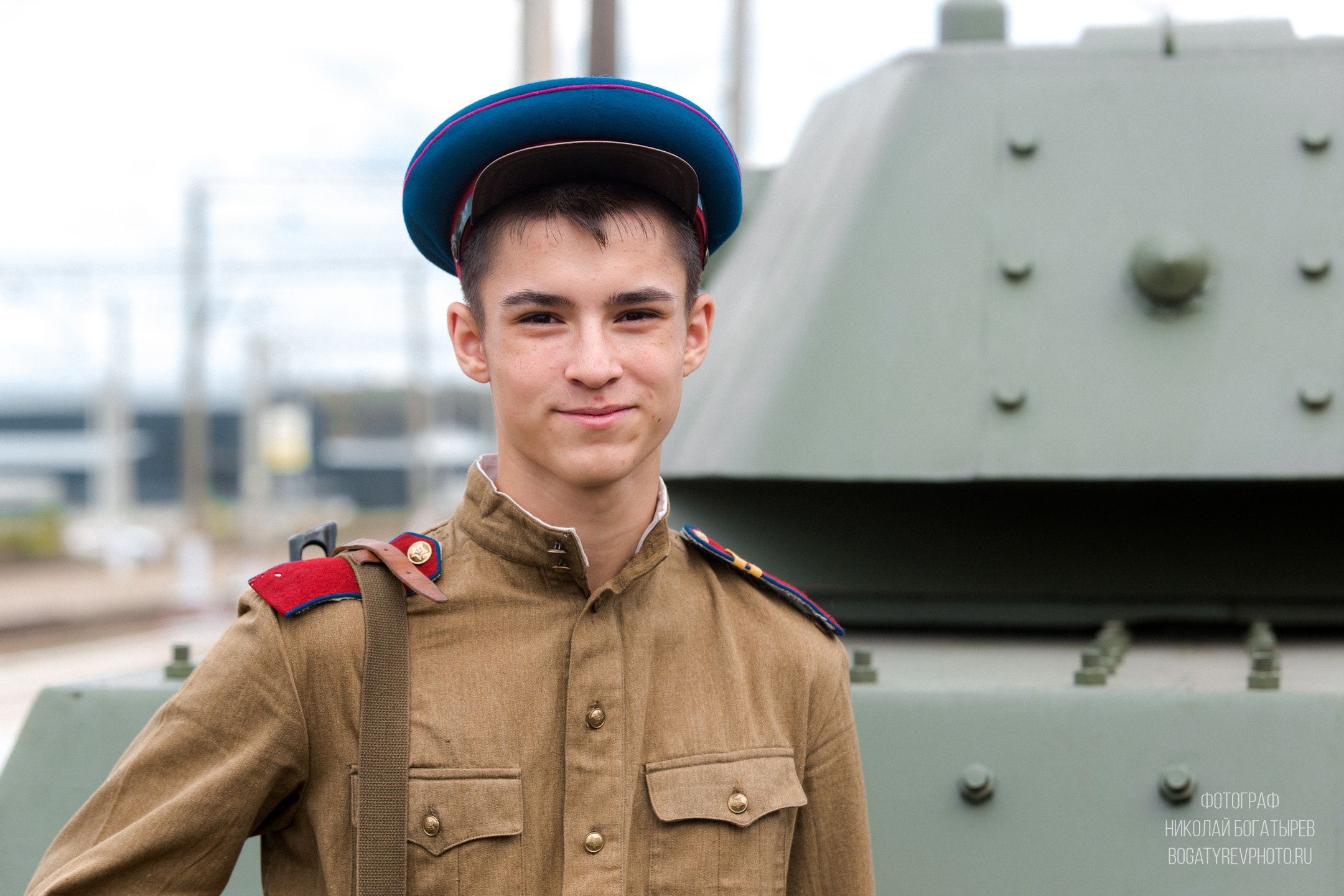 Прибытие бронепоезда БП-43 на станцию Мценск. 