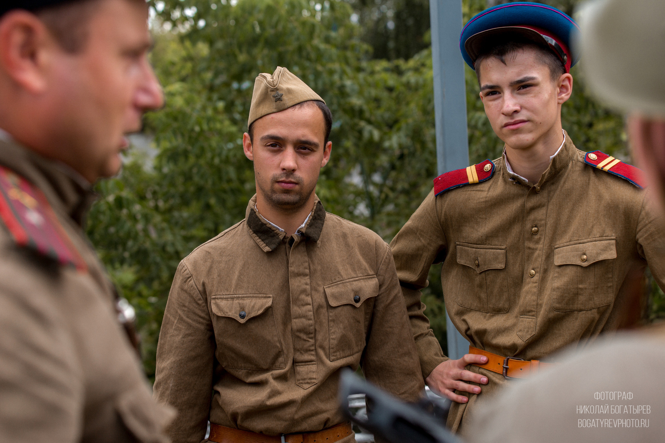 Прибытие бронепоезда БП-43 на станцию Мценск. 