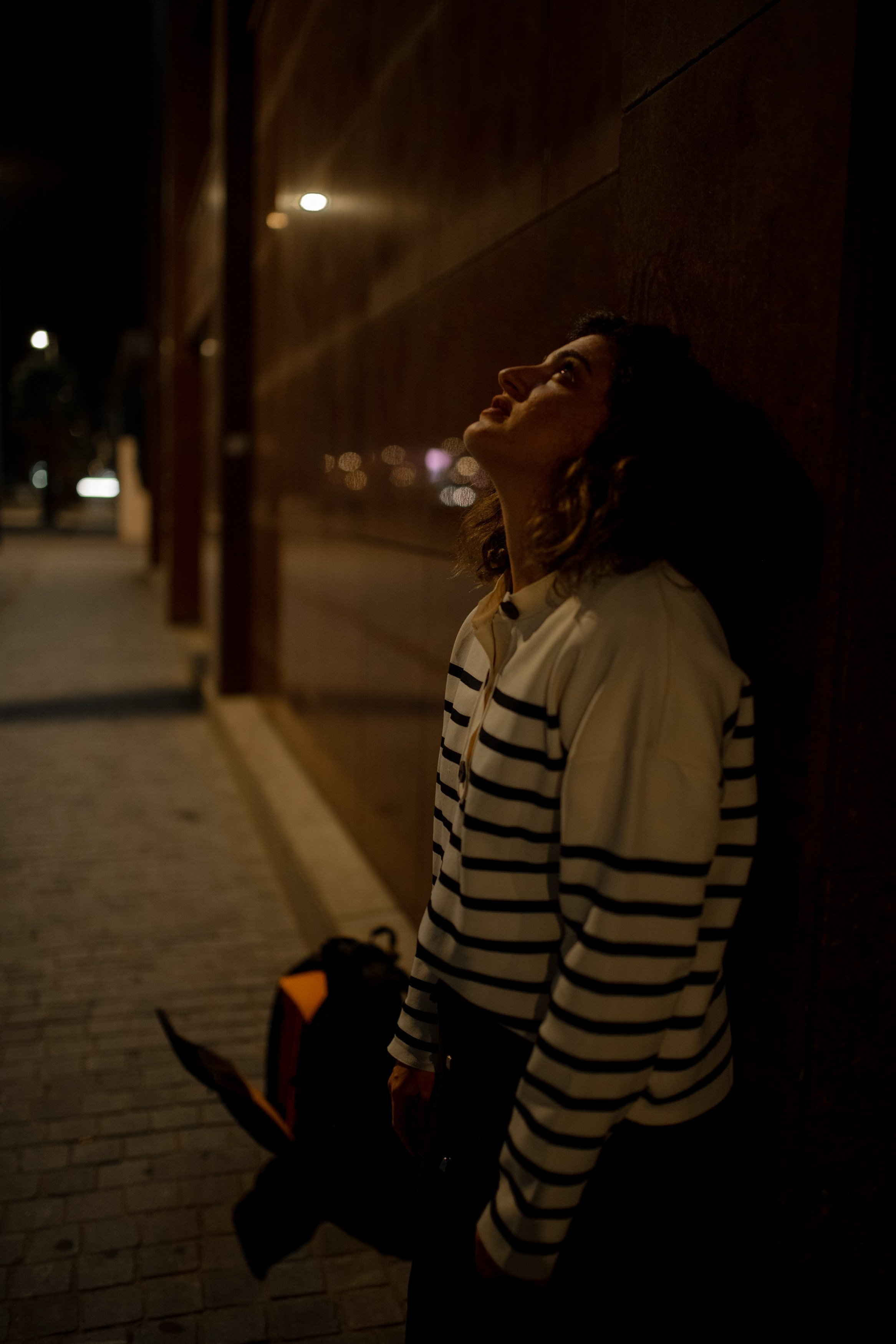 NIGHT CITY. Anastasiia Antoniuk portrait, family and couple photographer, Portugal