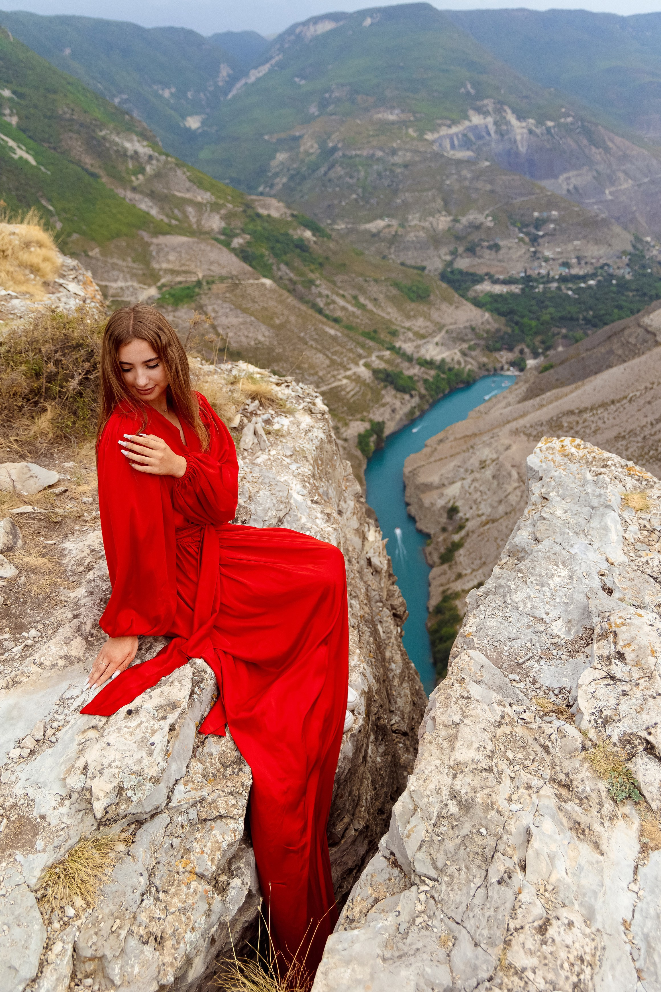Выездная съёмка на каньоне. Свадебный и семейный фотограф в Каспийске Алёна Нурмагомедова