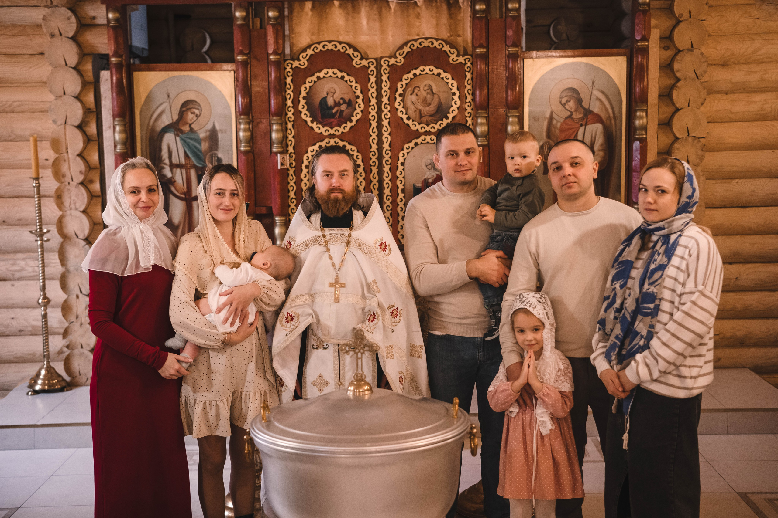 Крещение. Марина Дмитриева студийный и репортажный фотограф Москва