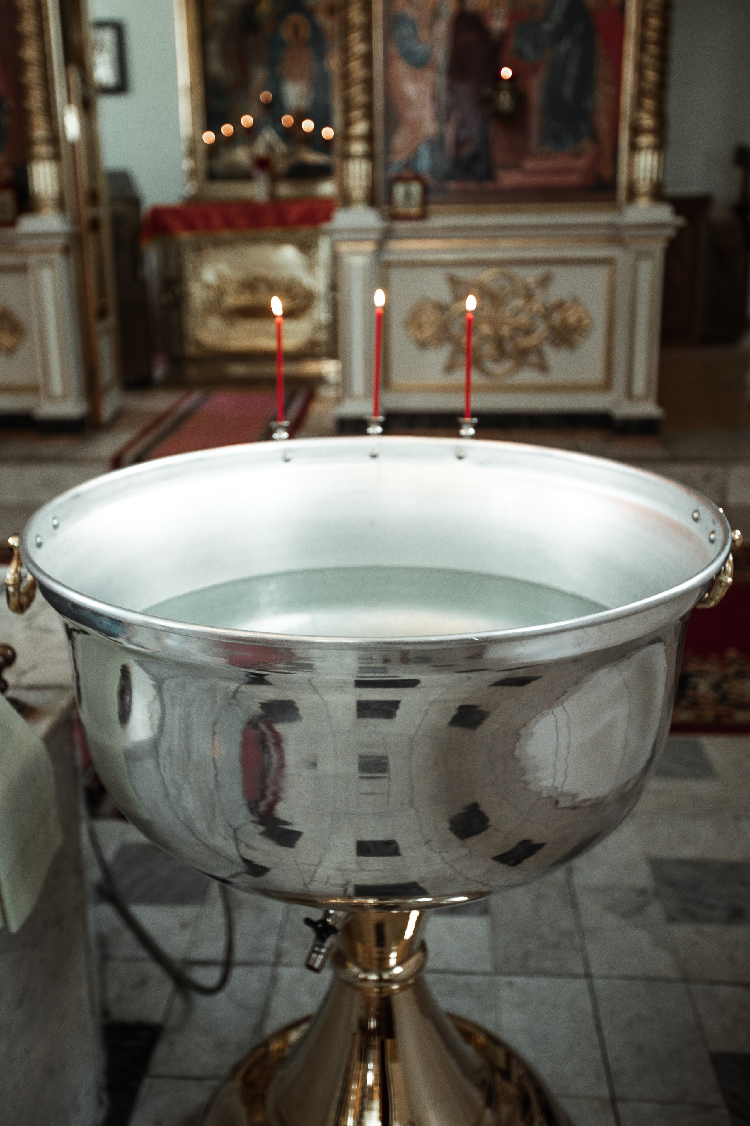 Крещение Николая в Елоховском Соборе. Фотосессии в Москве - фотограф Неонилла Ленко