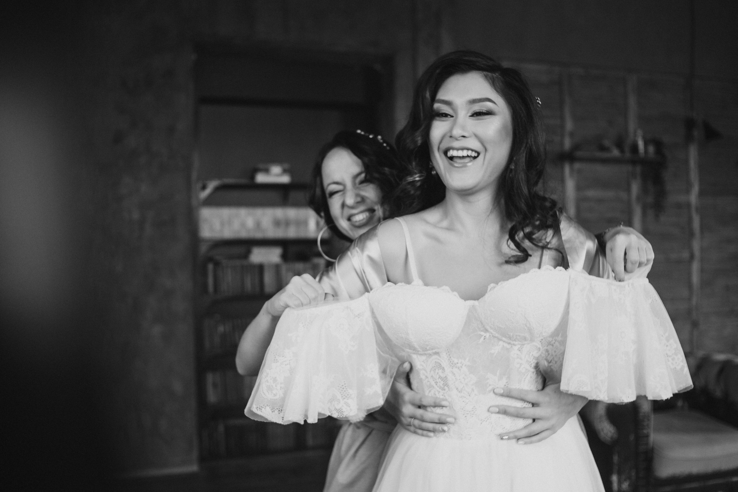 Сборы невесты в студии, зима. Креативный и женский Фотограф Омске Наталья Лебедева