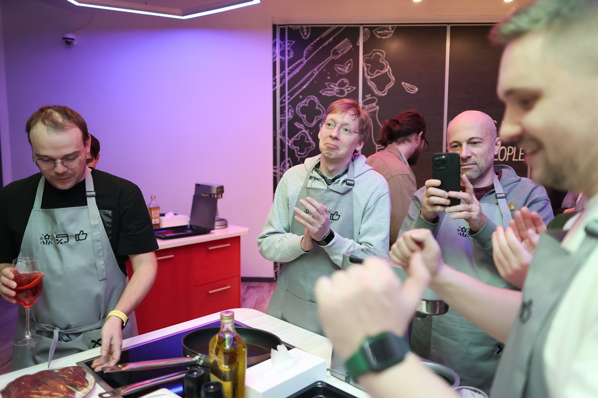 Кулинарный мастер-класс. Репортажный фотограф видеограф в Москве Ольга Плаксина