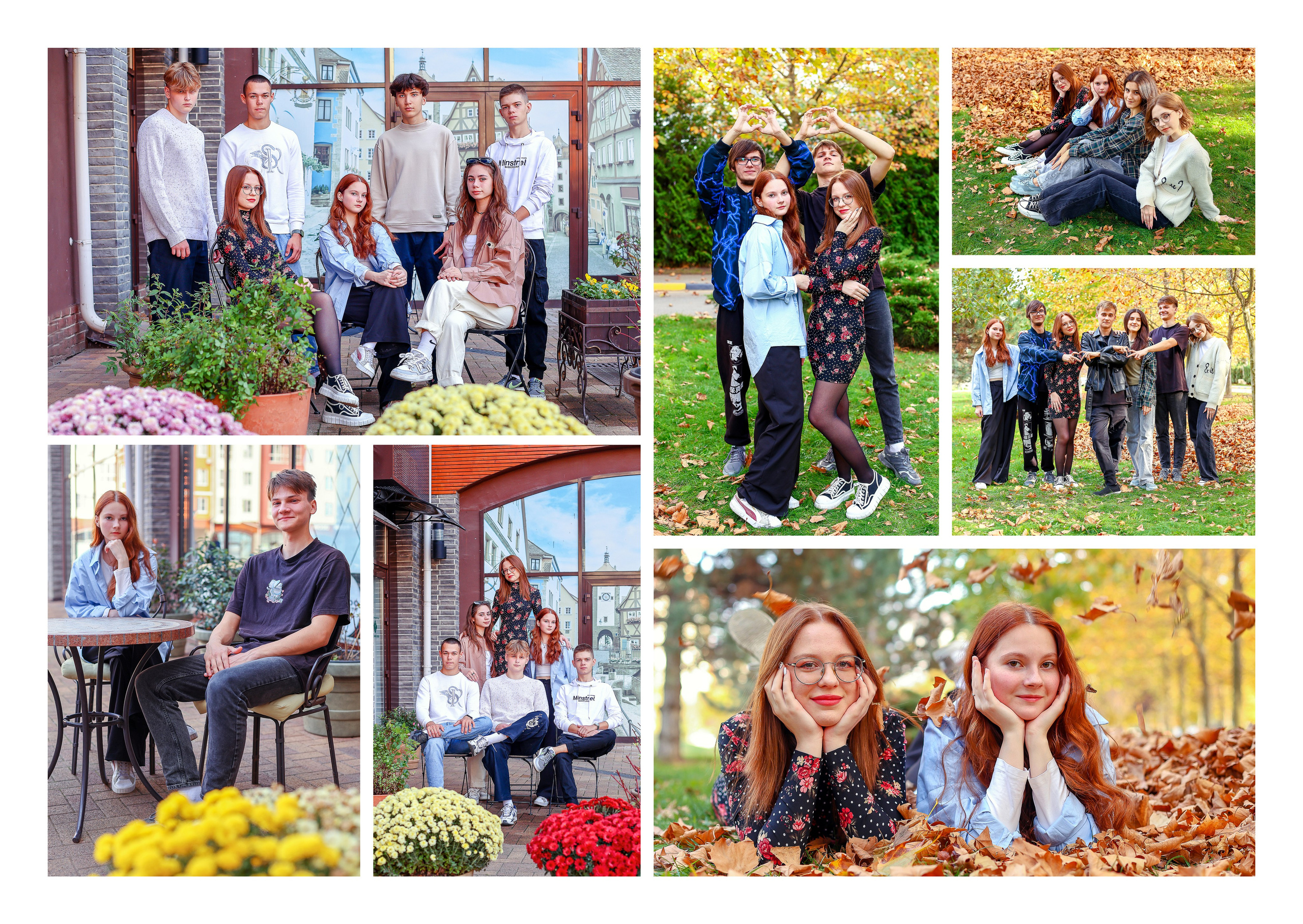 Старшая школа: альбом на 5 разворотов. Школьный фотограф в Краснодаре Дидик Ольга