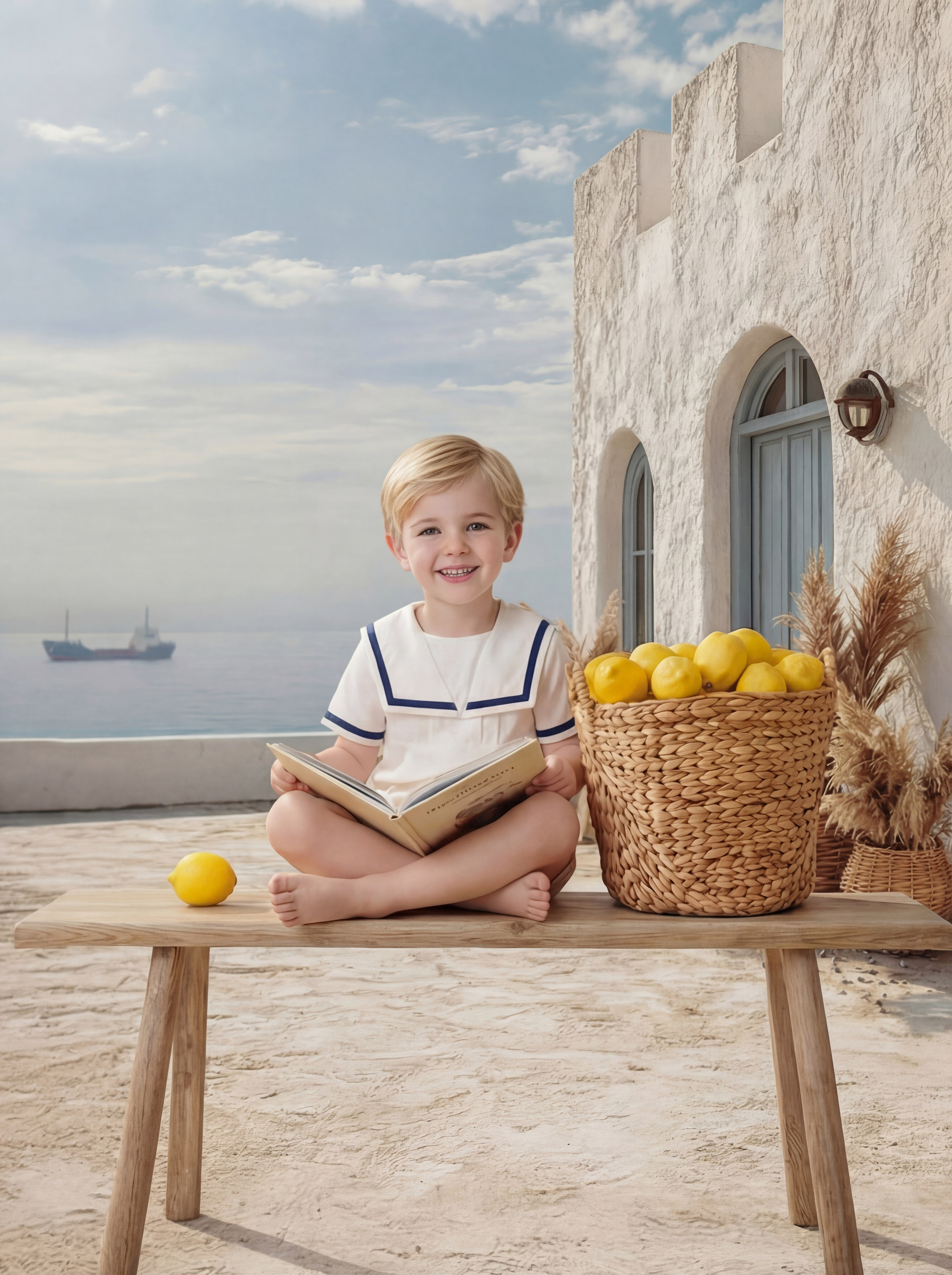 Греческие каникулы. Детская фотостудия Москва