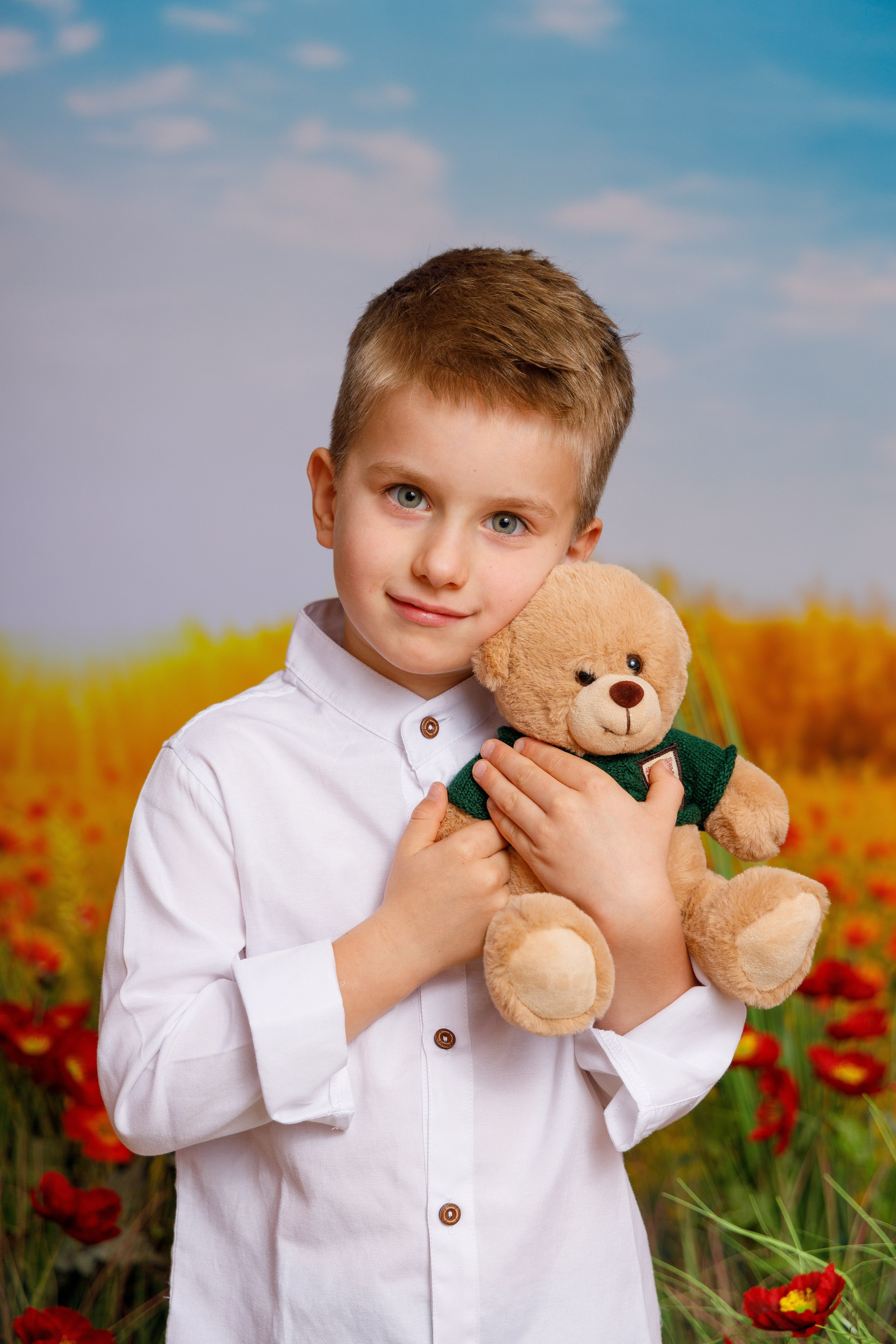 Маки. Детская фотостудия Москва