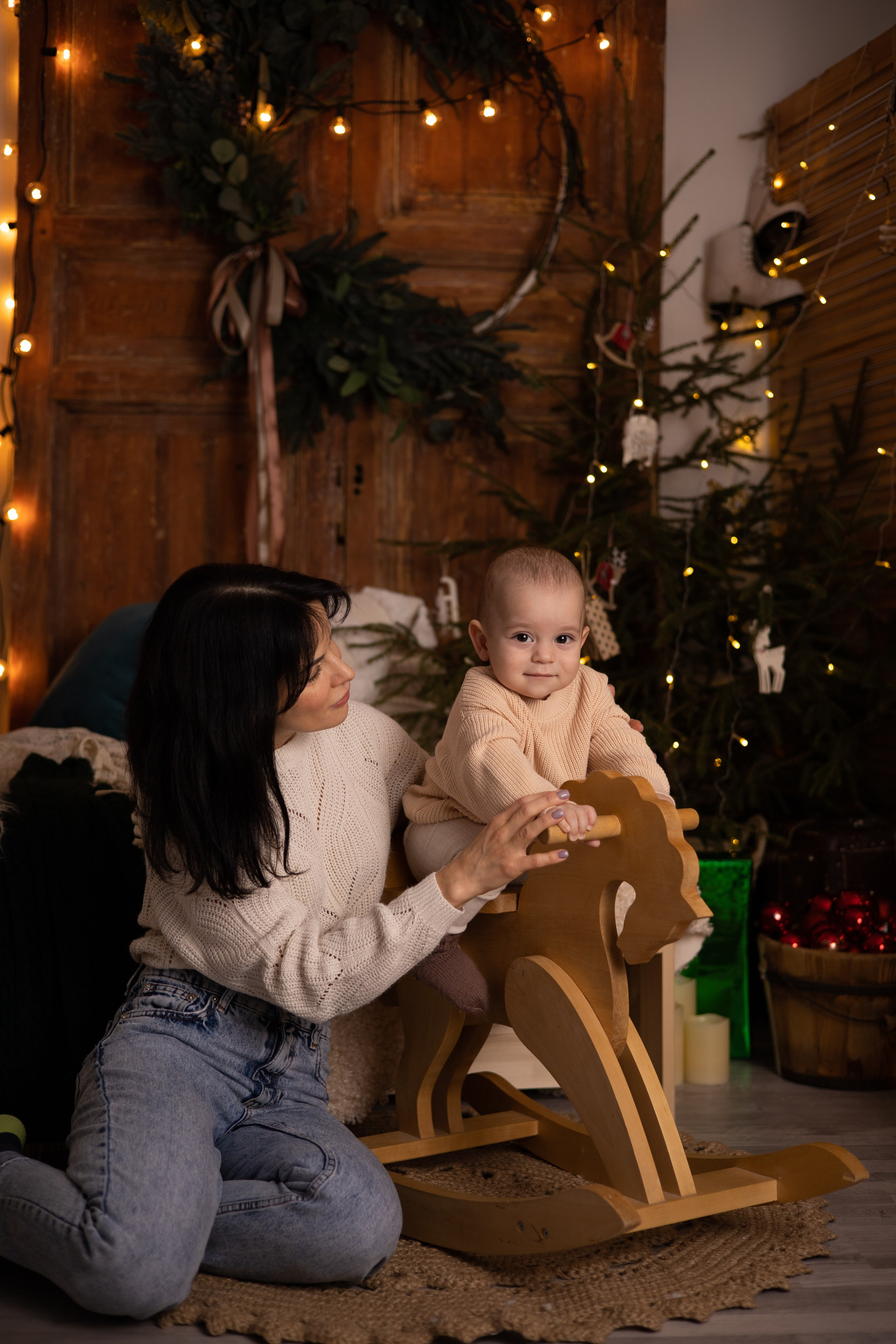 Новый год. Детский новорождённых и детей постарше Анисимова Полина