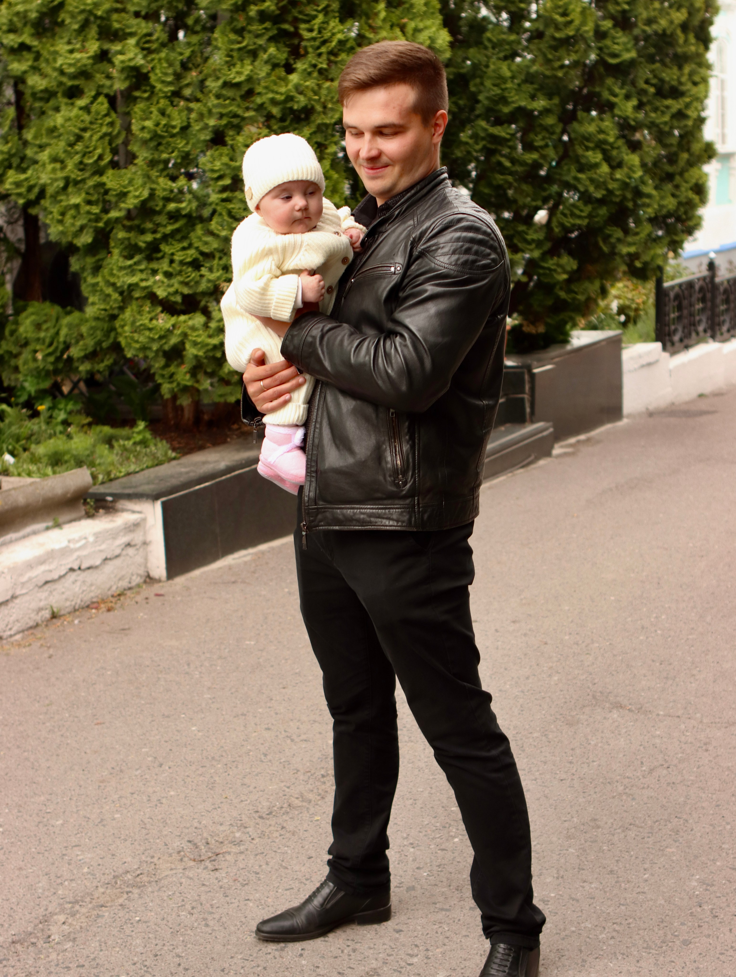 Анастасия и Вадим — крещение Виктории. Фотограф в Курске Смирнов Евгений