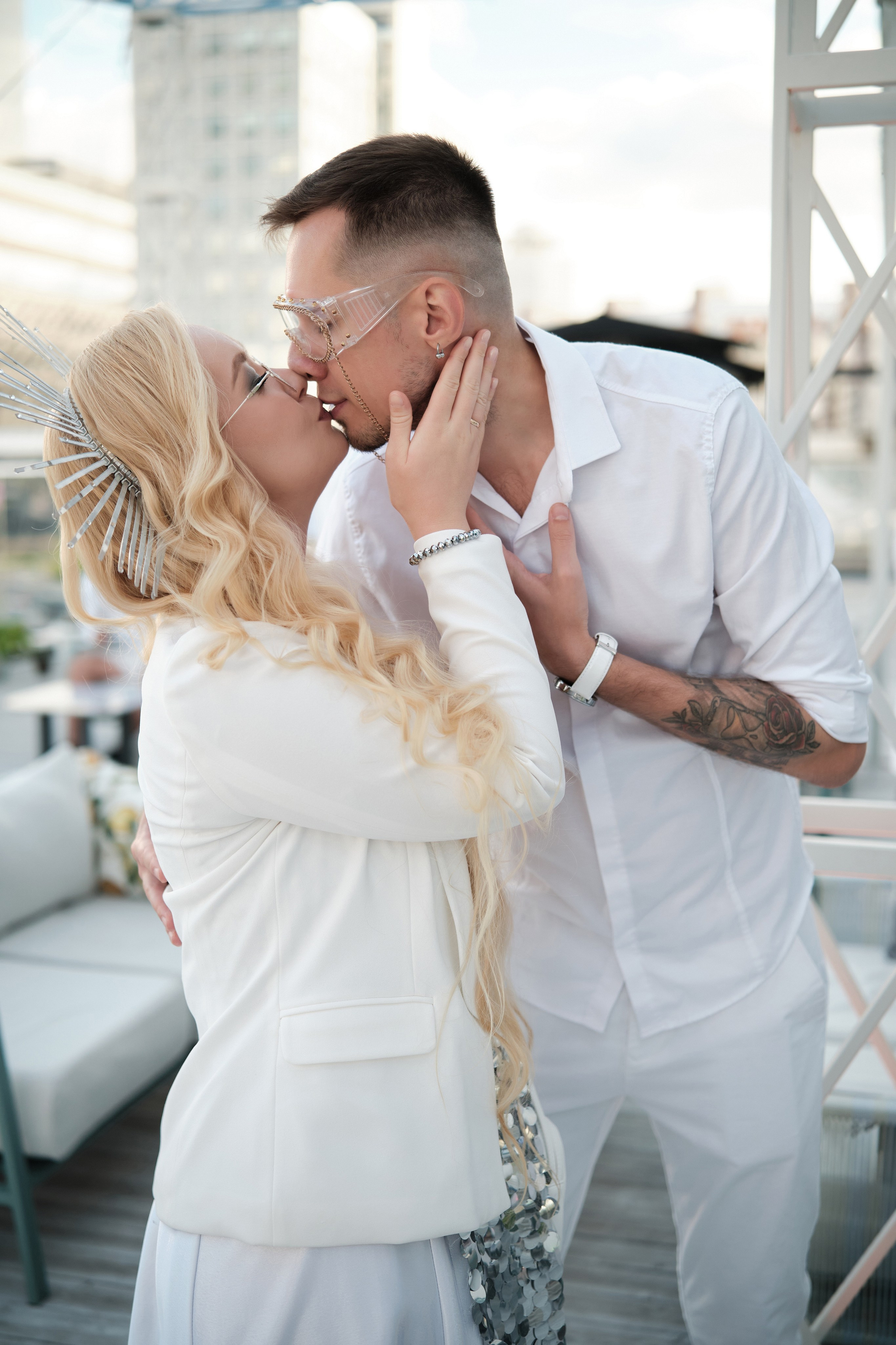 Burning Man на террасе White Point. Репортажный фотограф Дмитрий Литвинский. Минск, Беларусь, мир