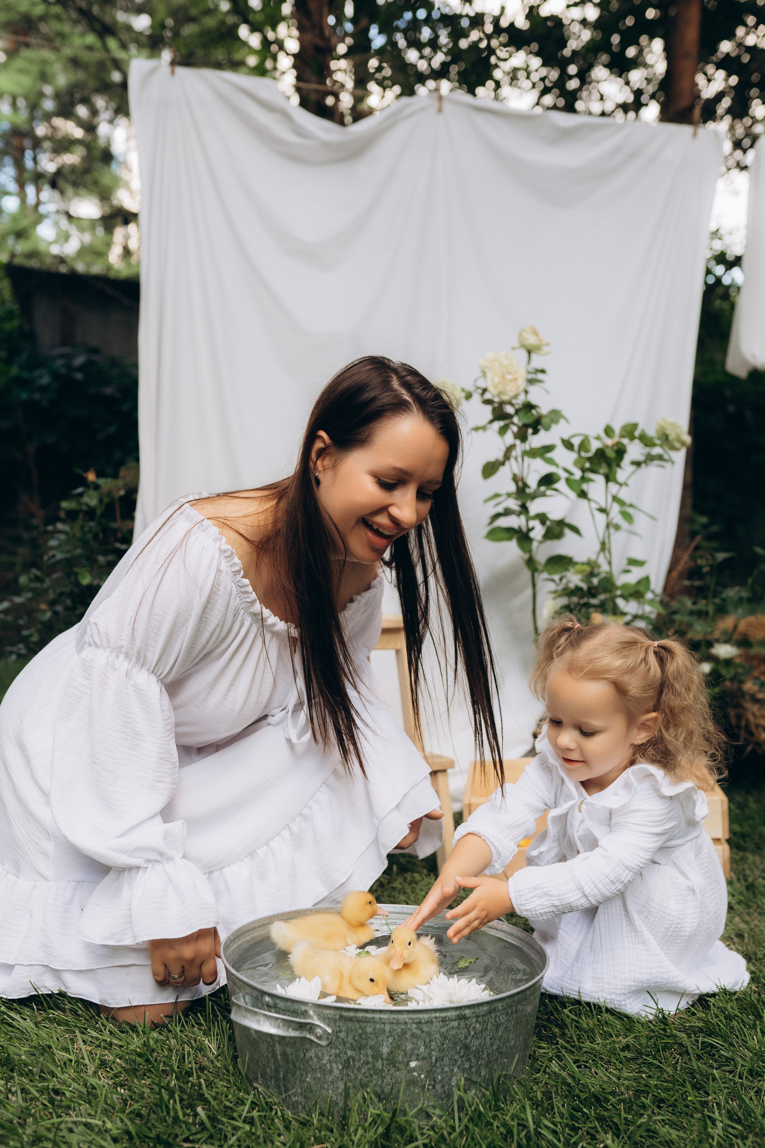 Семейная фотосессия в студии в Москве, семейный фотограф Анна Полушина. Свадебный фотограф в Москве Анна Полушина