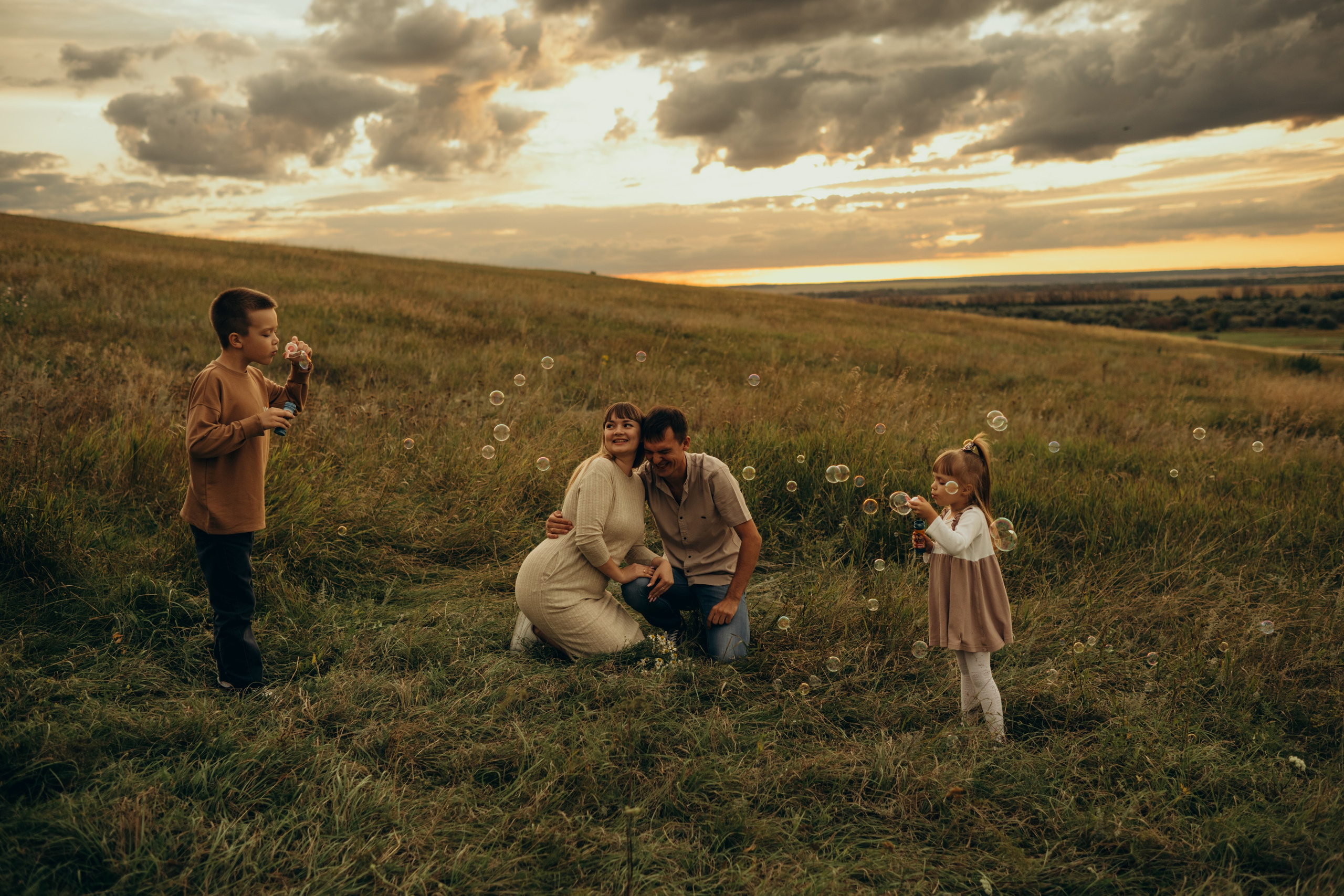 Даша Даня Ксюша Илья Саша и Ева. Свадебный и семейный фотограф в Самаре Головань Наталья