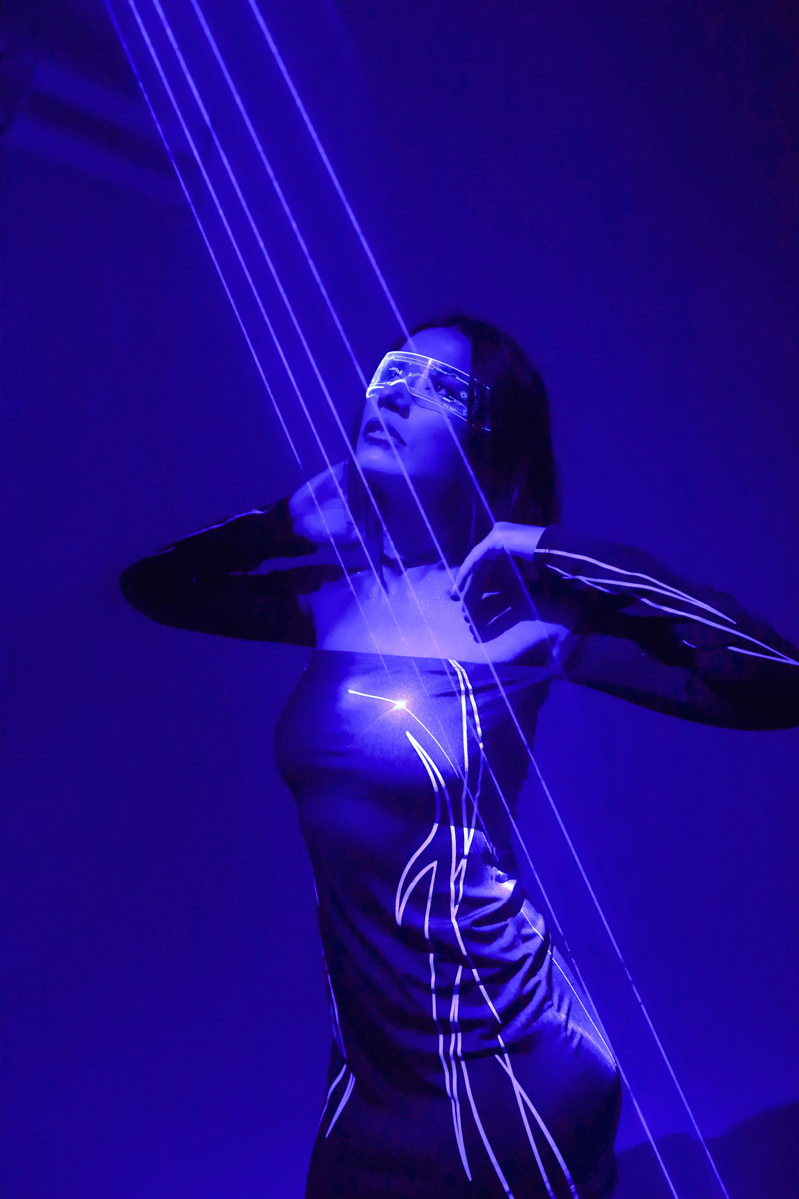 Фотосессия с лазером в Москве. Свадебный и семейный фотограф в Москве