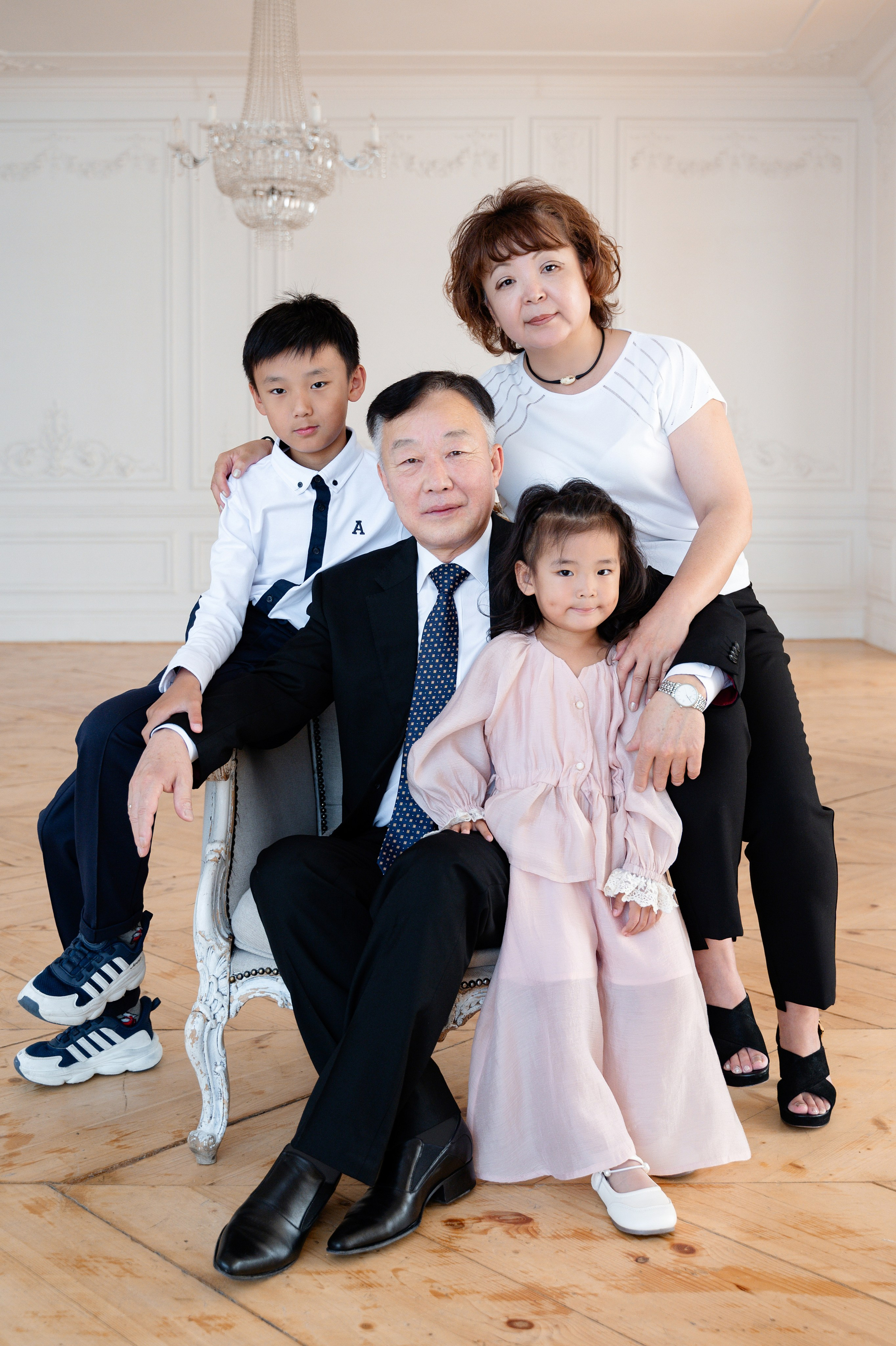 Фотосессия корейской семьи. Фотограф Юлия Кондратьева