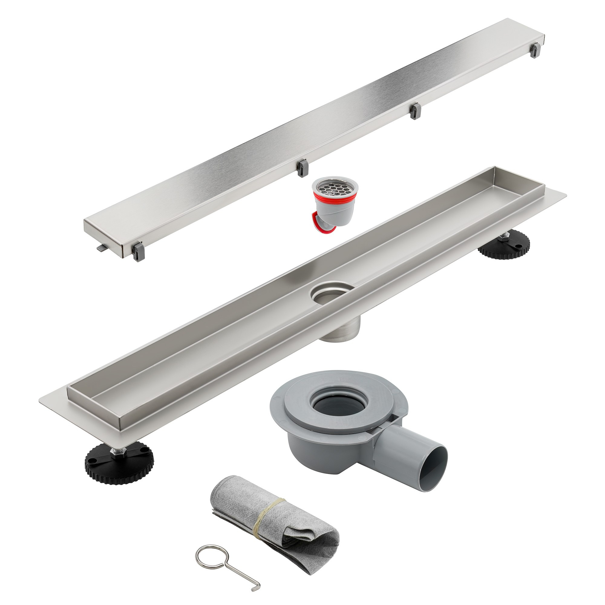 Душевой трап строение и комплектация