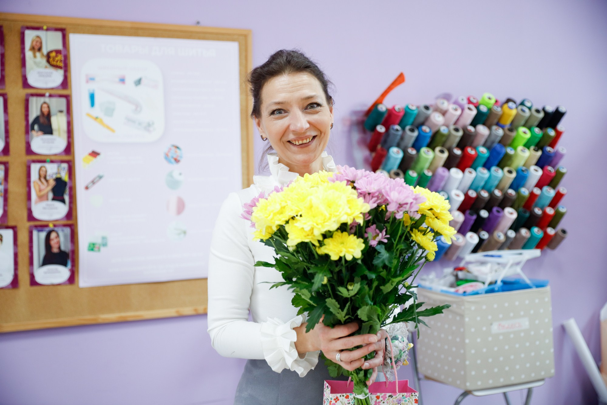 Школа шитья «Хочу шить». Фотограф Дарья Попова