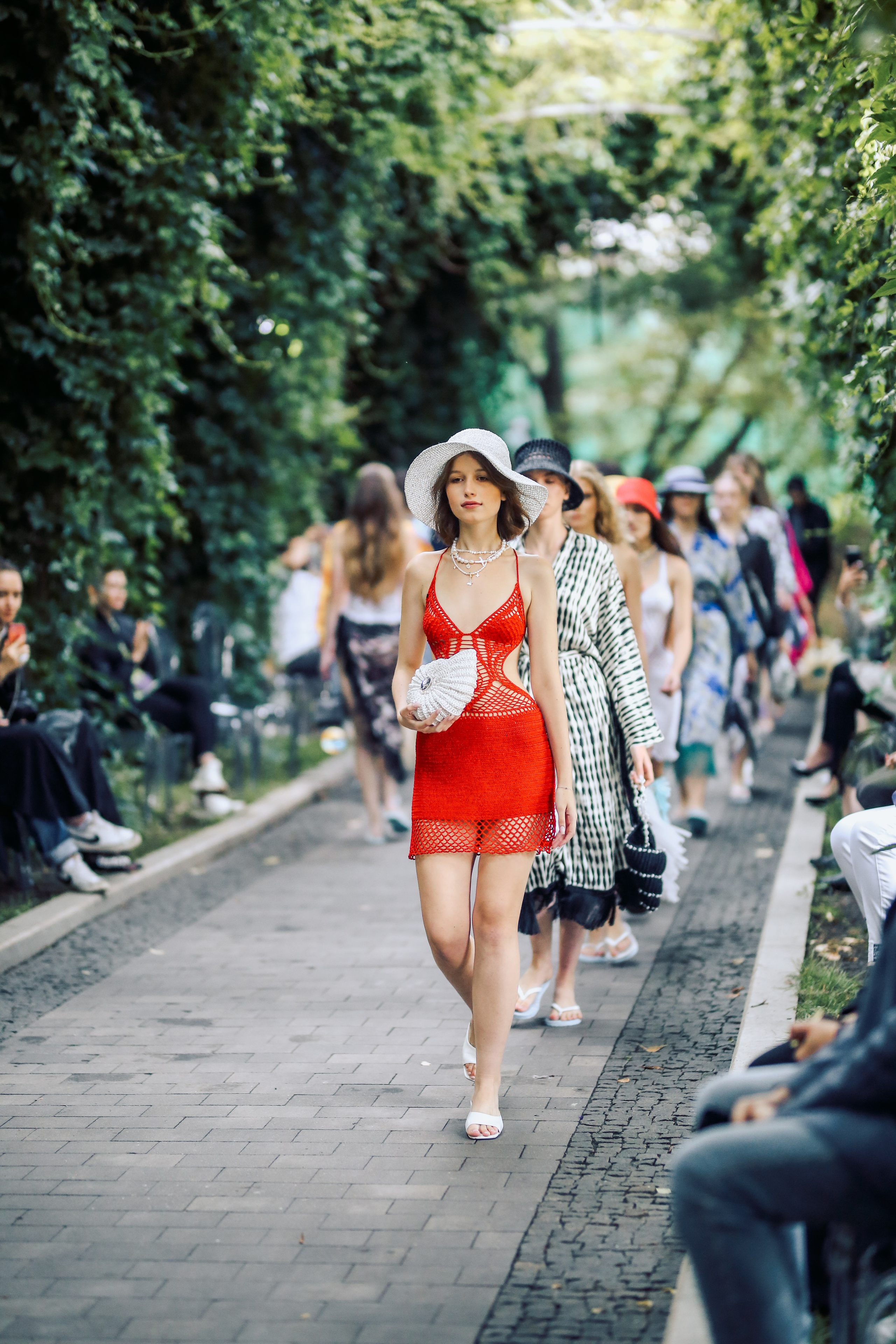 Зелёный подиум. Фотограф Анастасия Залевская