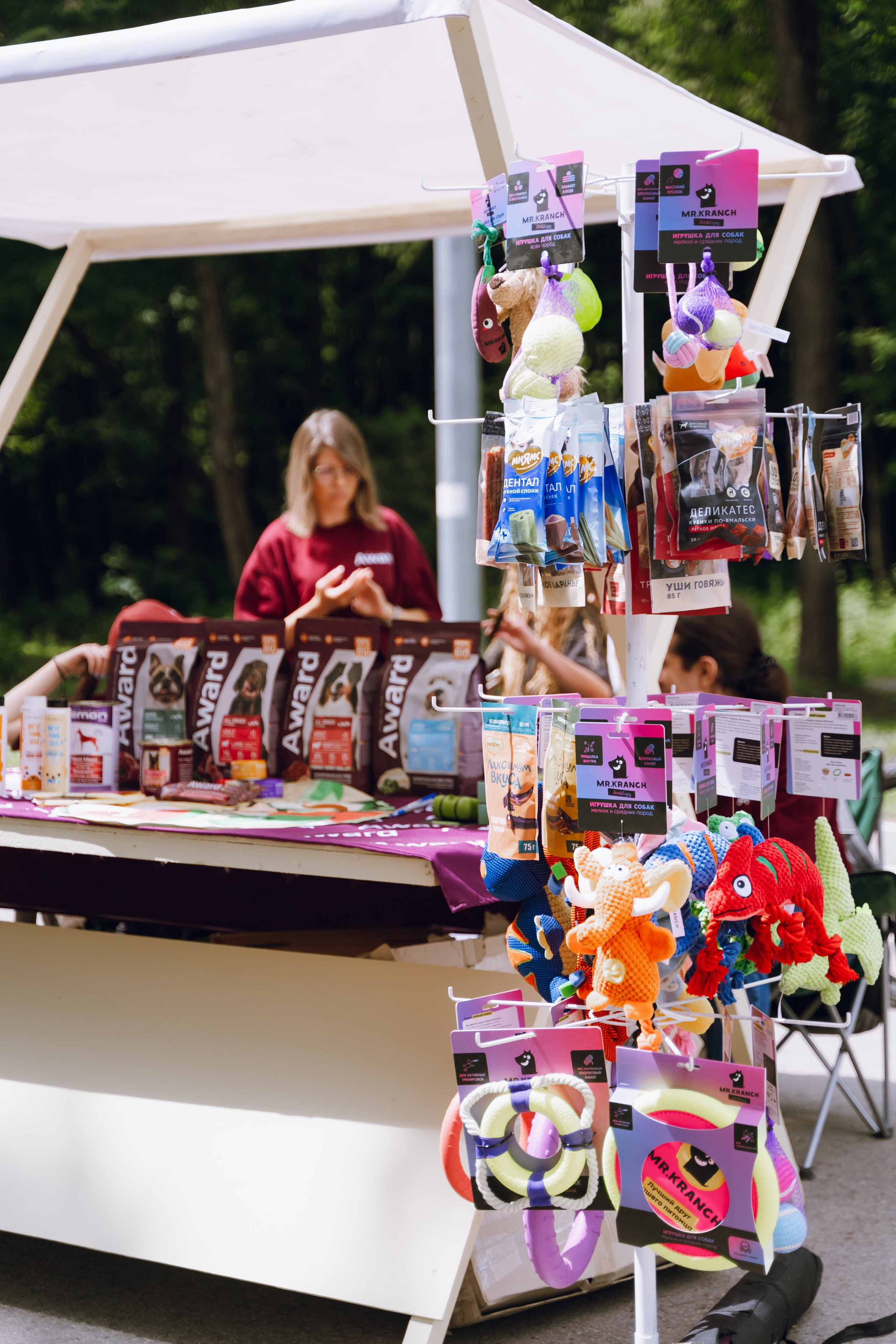 Площадка фестиваля «Мампус и его друзья» в Лесопарке 2025. Фотограф Надежда Погребняк | Рязань | Москва