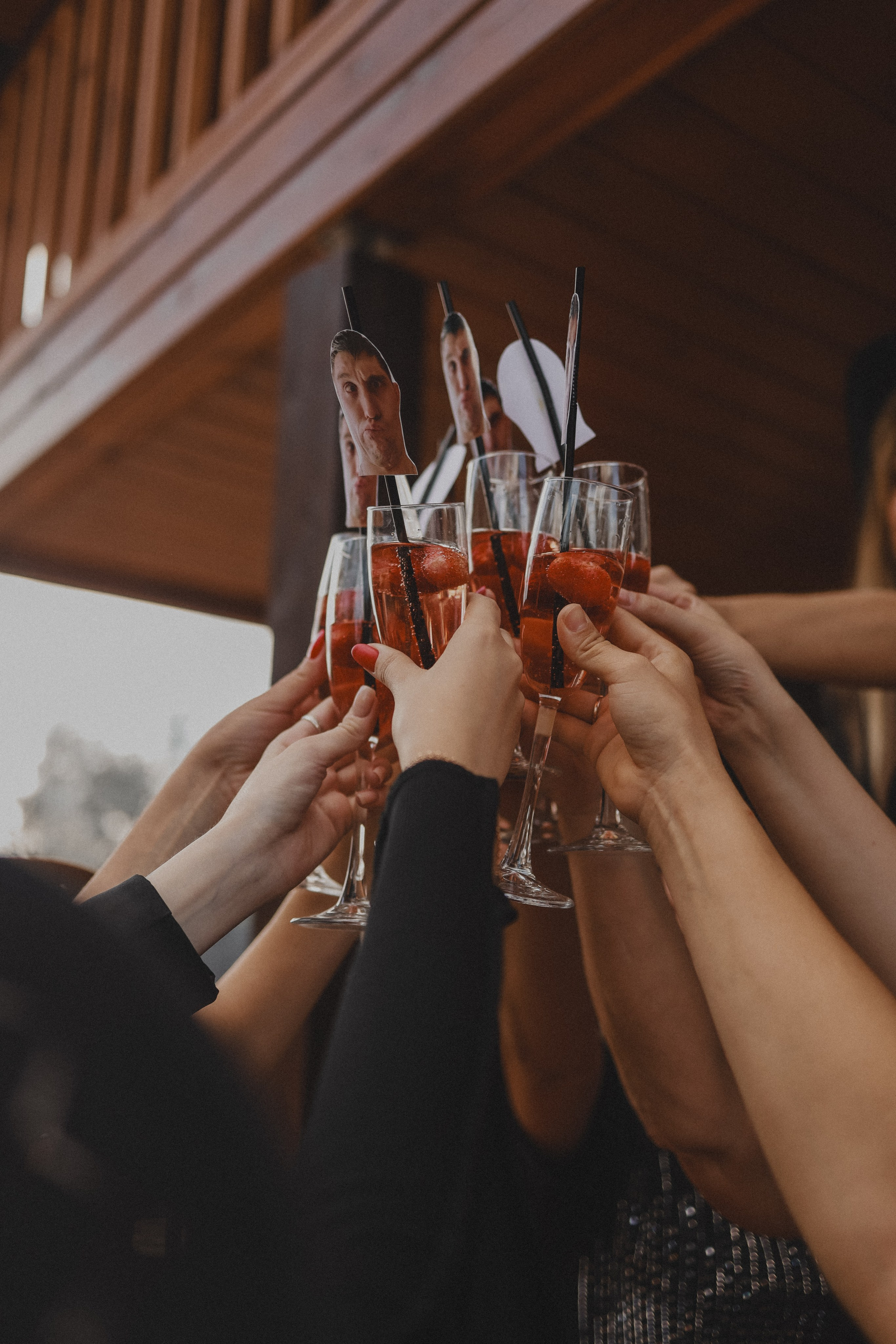 Girls party. Cowboy’s mood