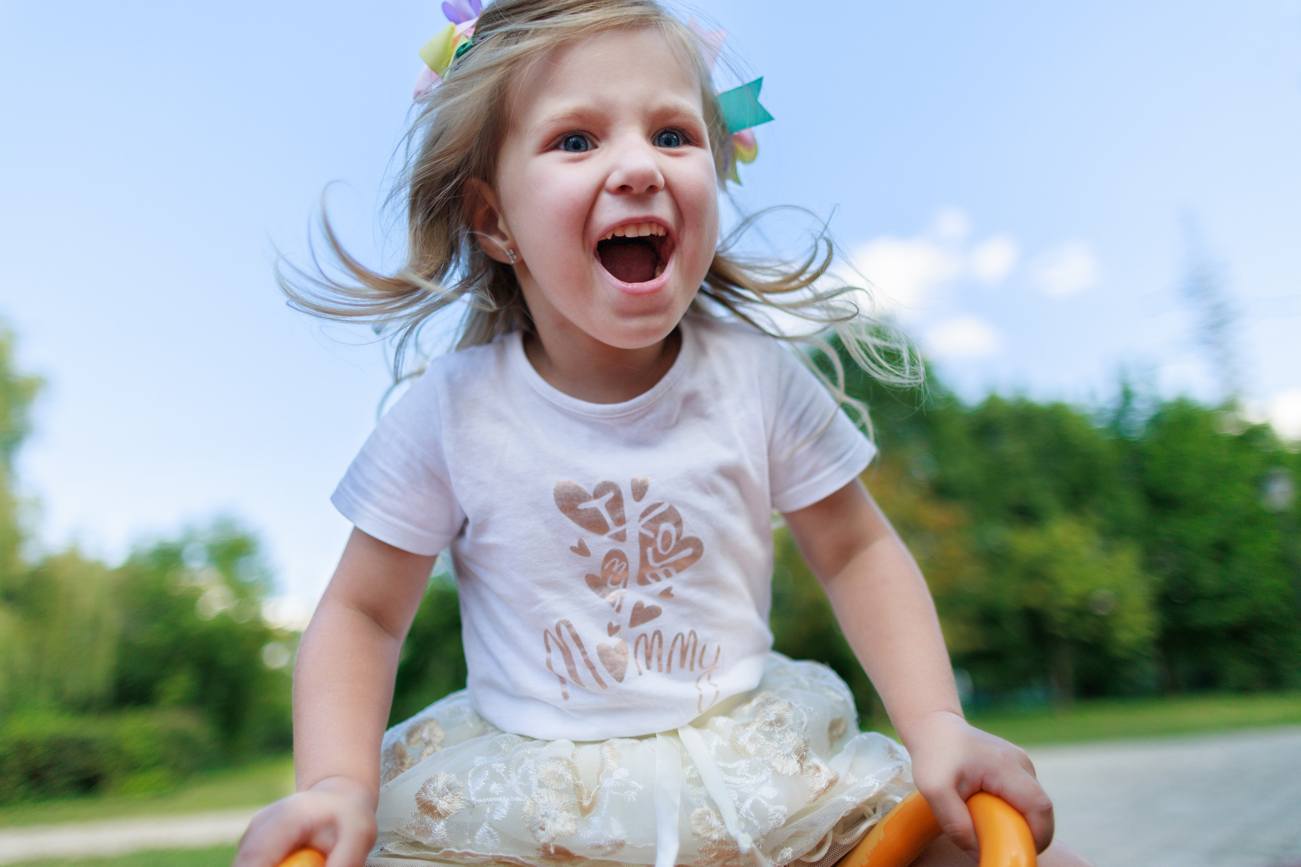 Детская фотосессия в парке