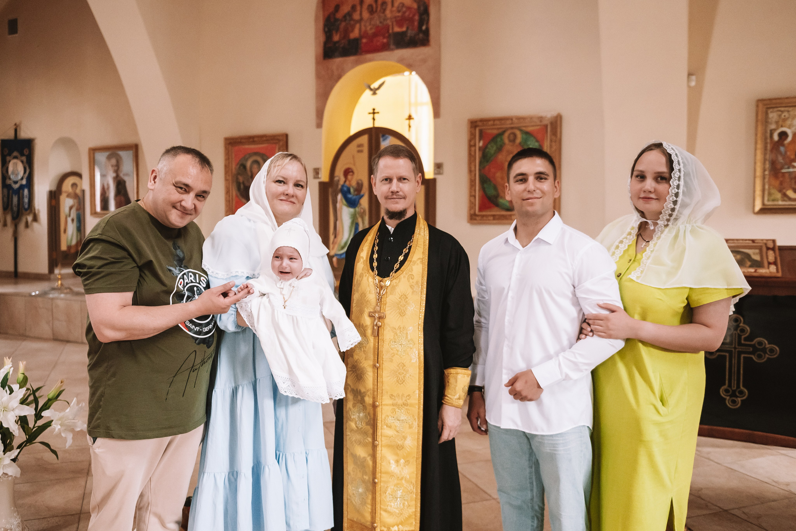 Крещение Софии. Свадебный и семейный фотограф в Волгограде Олеся Лисицкая