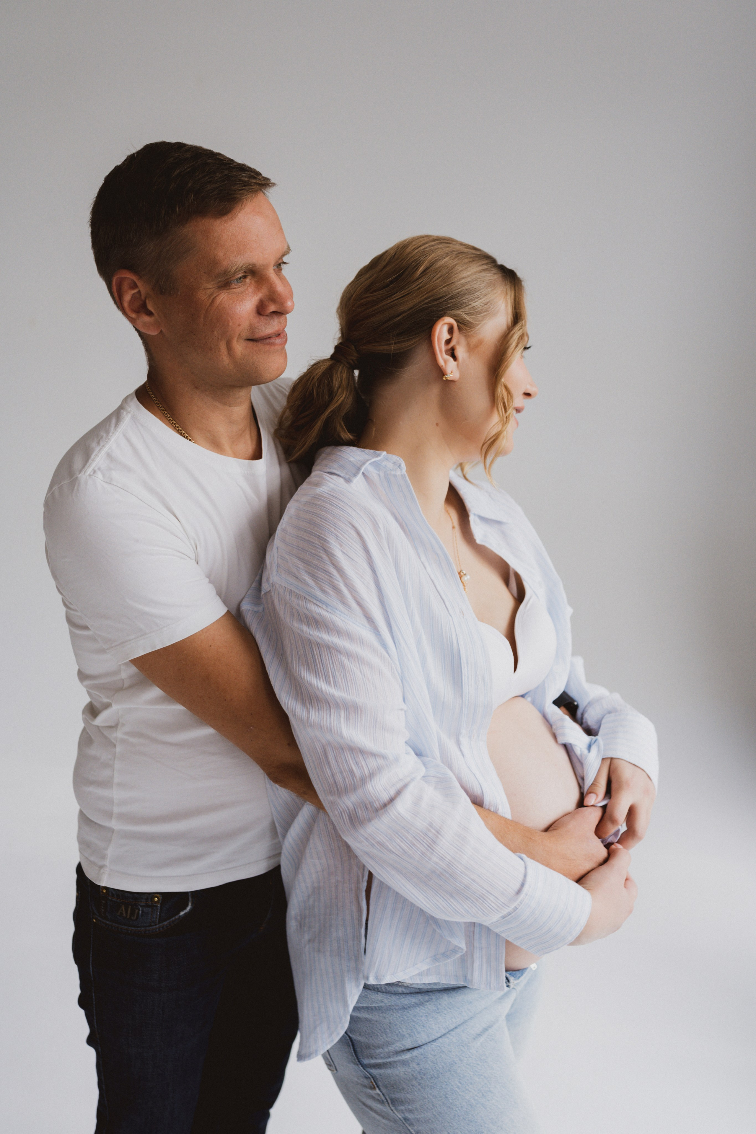 Семейная фотосессия в студии в Москве, семейный фотограф Анна Полушина. Свадебный фотограф в Москве Анна Полушина