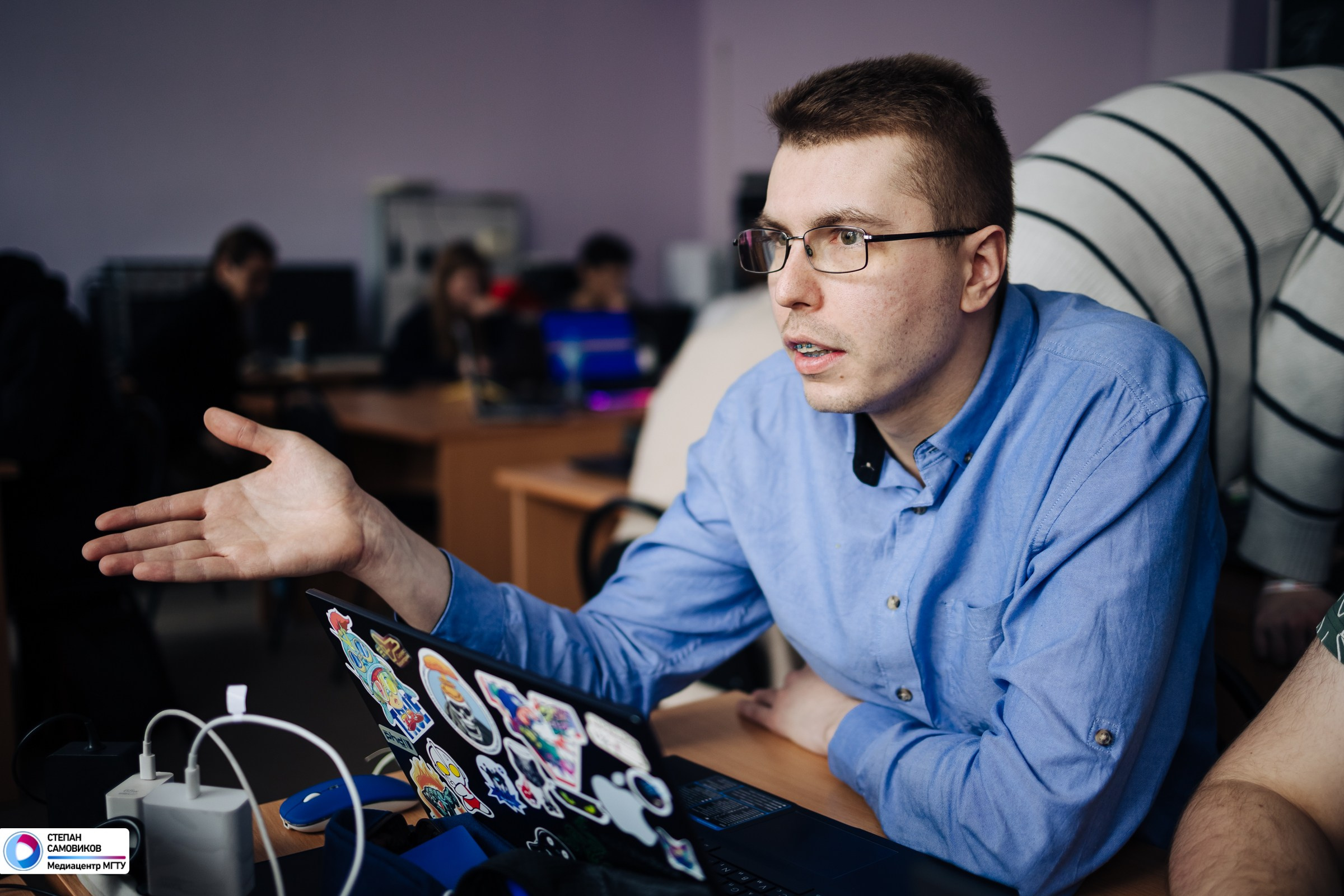 День Информационной безопасности в МГТУ. Репортажный, портретный и свадебный фотограф в Магнитогорске Степан Самовиков