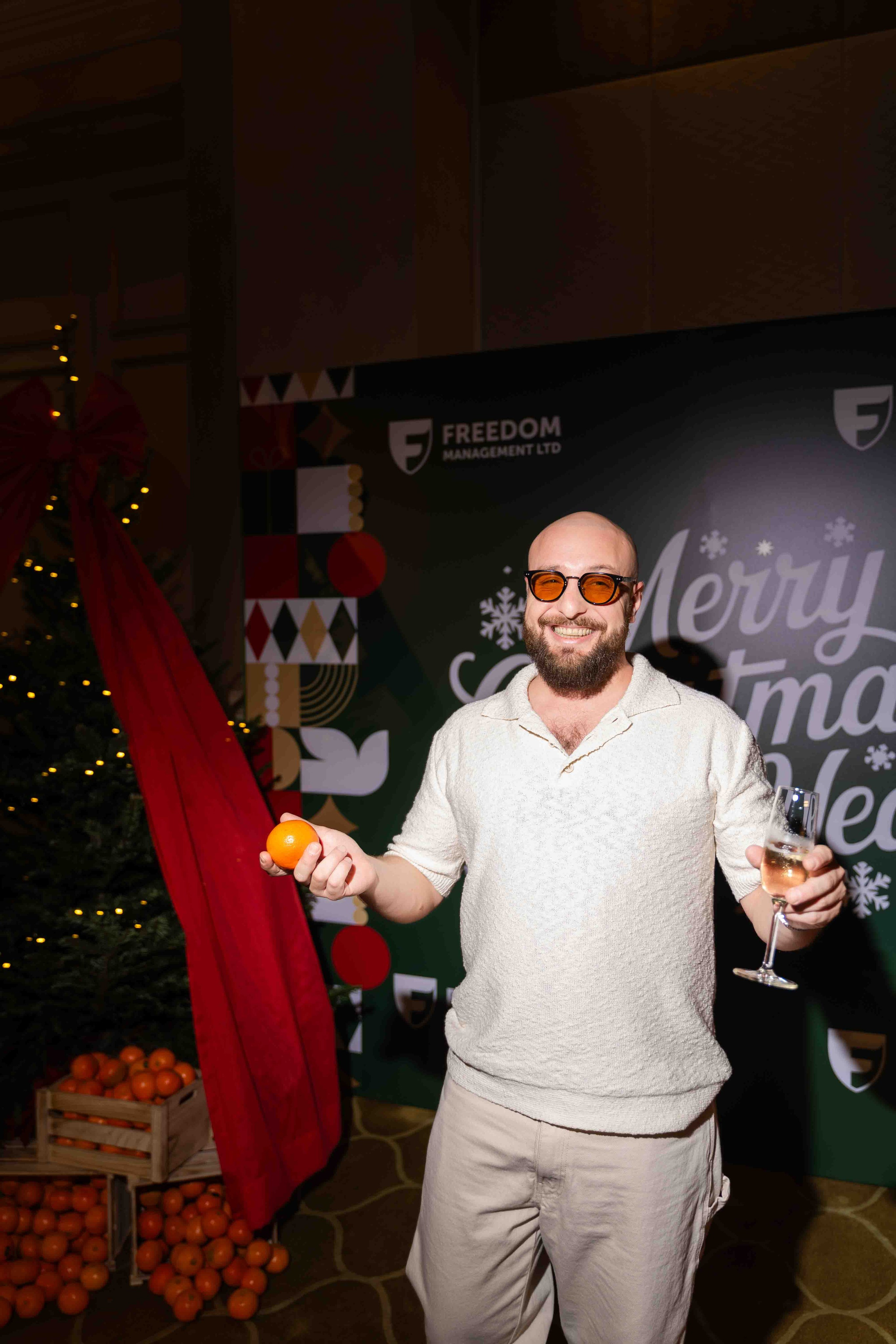 Новогодний корпоратив freedom management в St.Regis Abu Dhabi. Фотограф и видеограф в Москве и Абу Даби Мария Кулагина